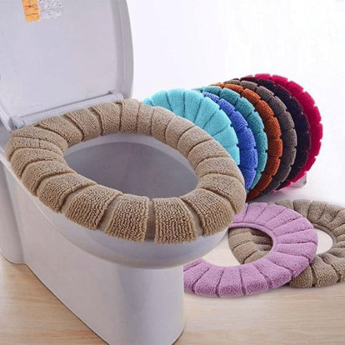     			Washable Soft Warmer Toilet Seat Cover
