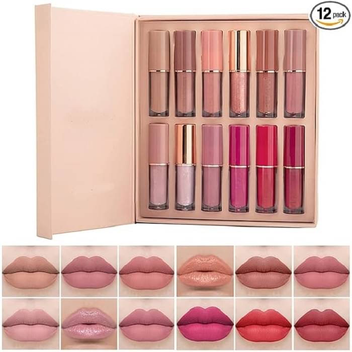     			Yelgo Multi Matte Long Lasting Crayon Lipstick ( Pack of 12 )
