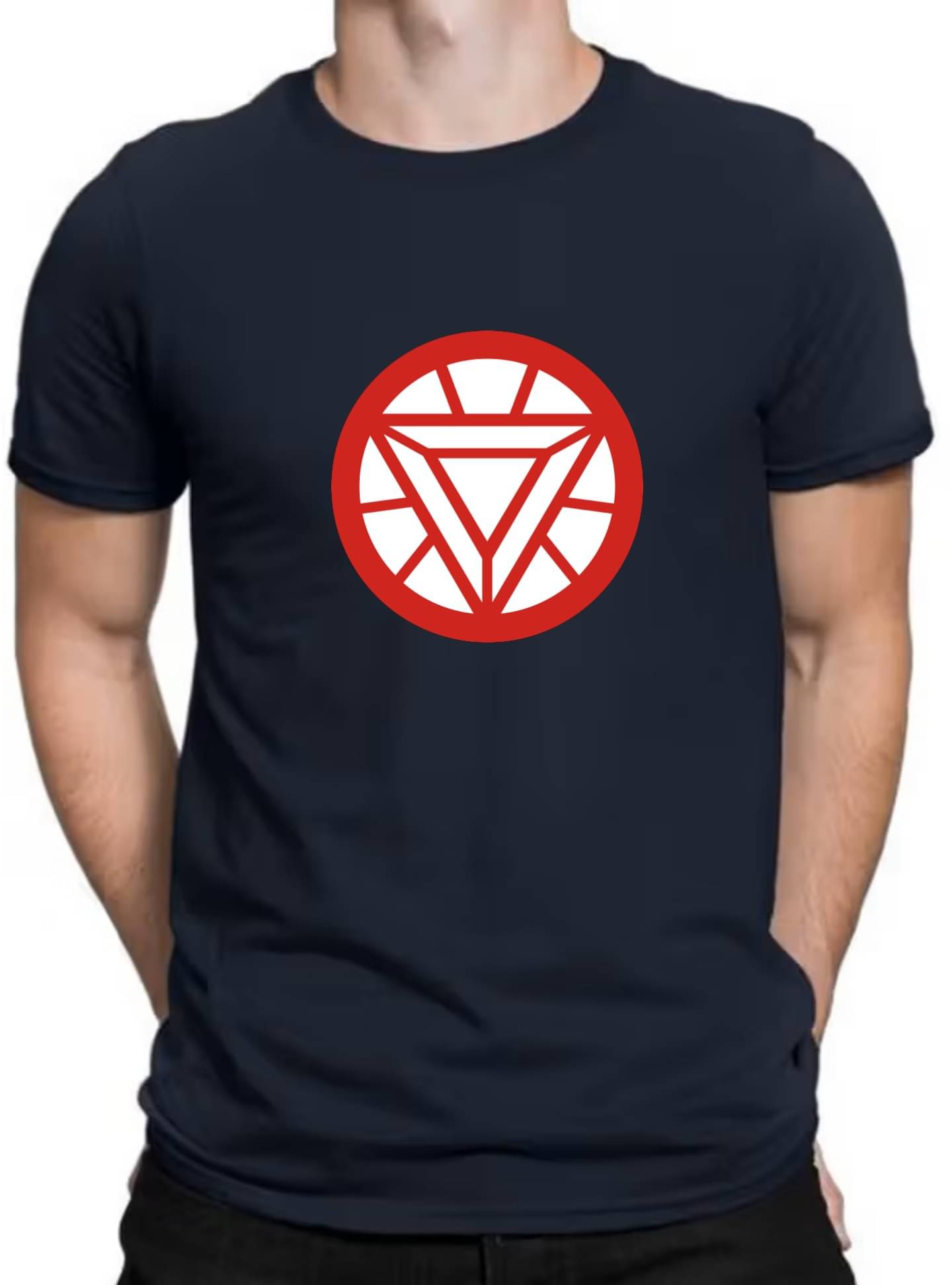 code yellow Men Polyester Regular Fit Solid T-Shirt ( Navy ) code yellow Men Polyester Regular Fit Solid T-Shirt ( Navy )