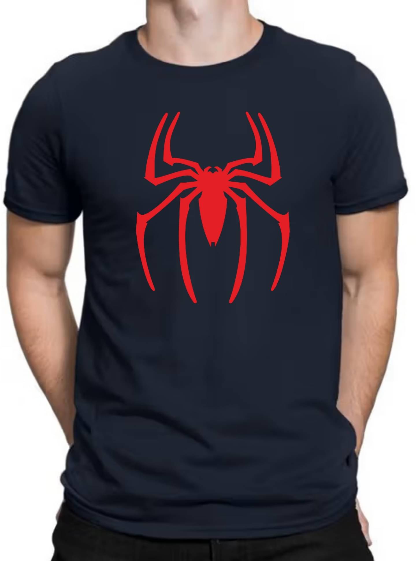    			code yellow Men Polyester Regular Fit Printed T-Shirt ( Navy )