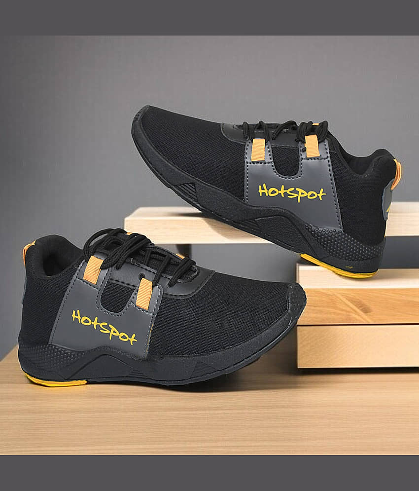 hotstyle Boost Black Men's Sports Running Shoes - Sports Shoes | Buy online on ZillyBuy