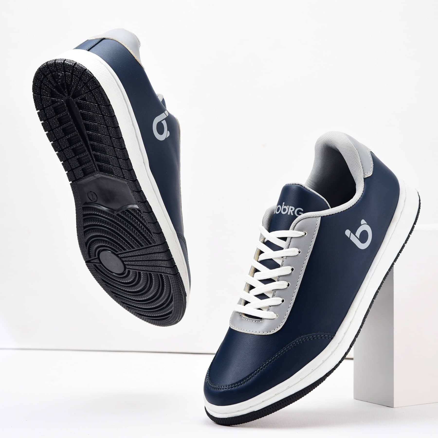 koburg Navy Blue Men's Sneakers - Casual Shoes | Buy online on ZillyBuy