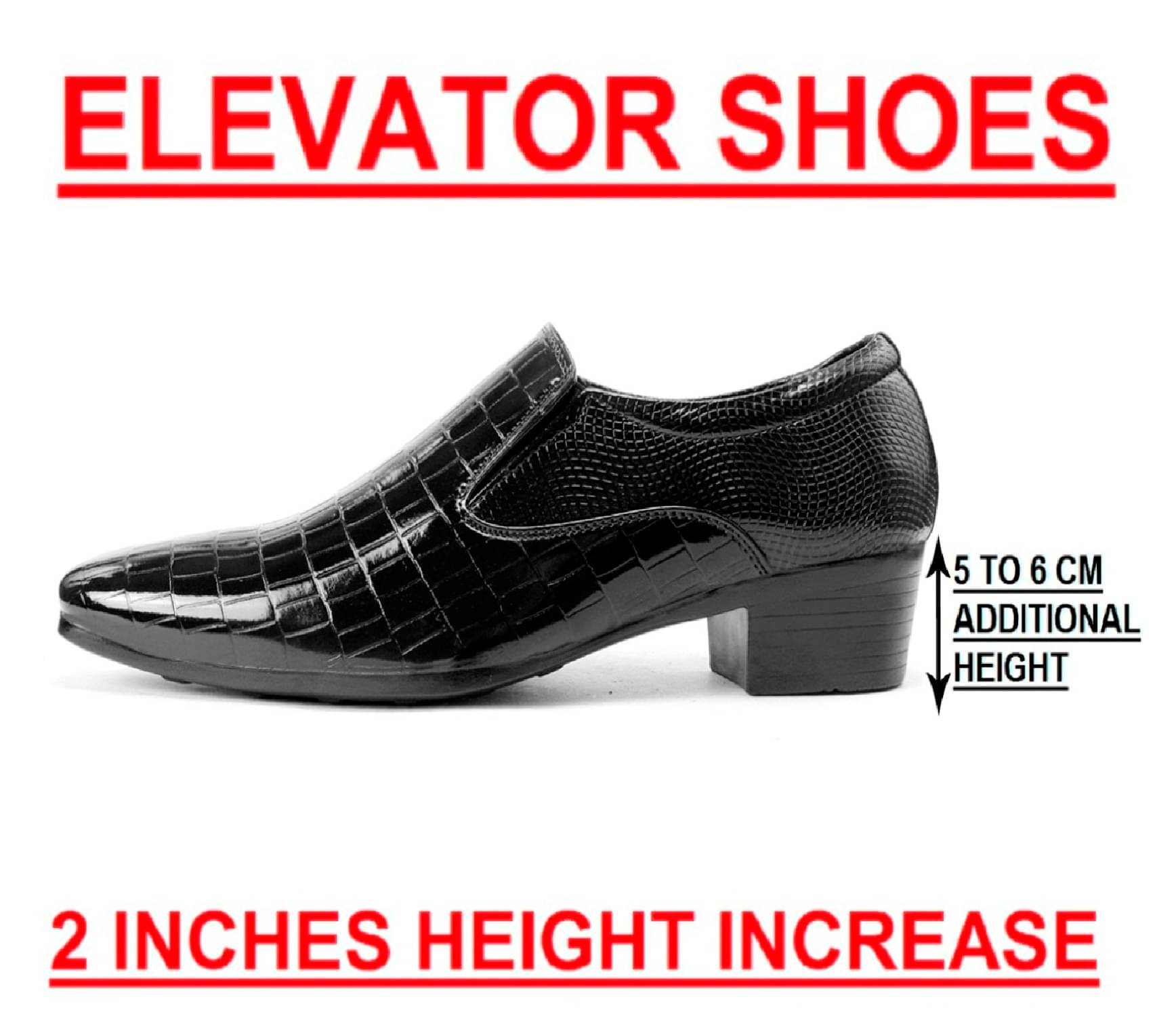     			BXXY Black Men's Mocassin Formal Shoes