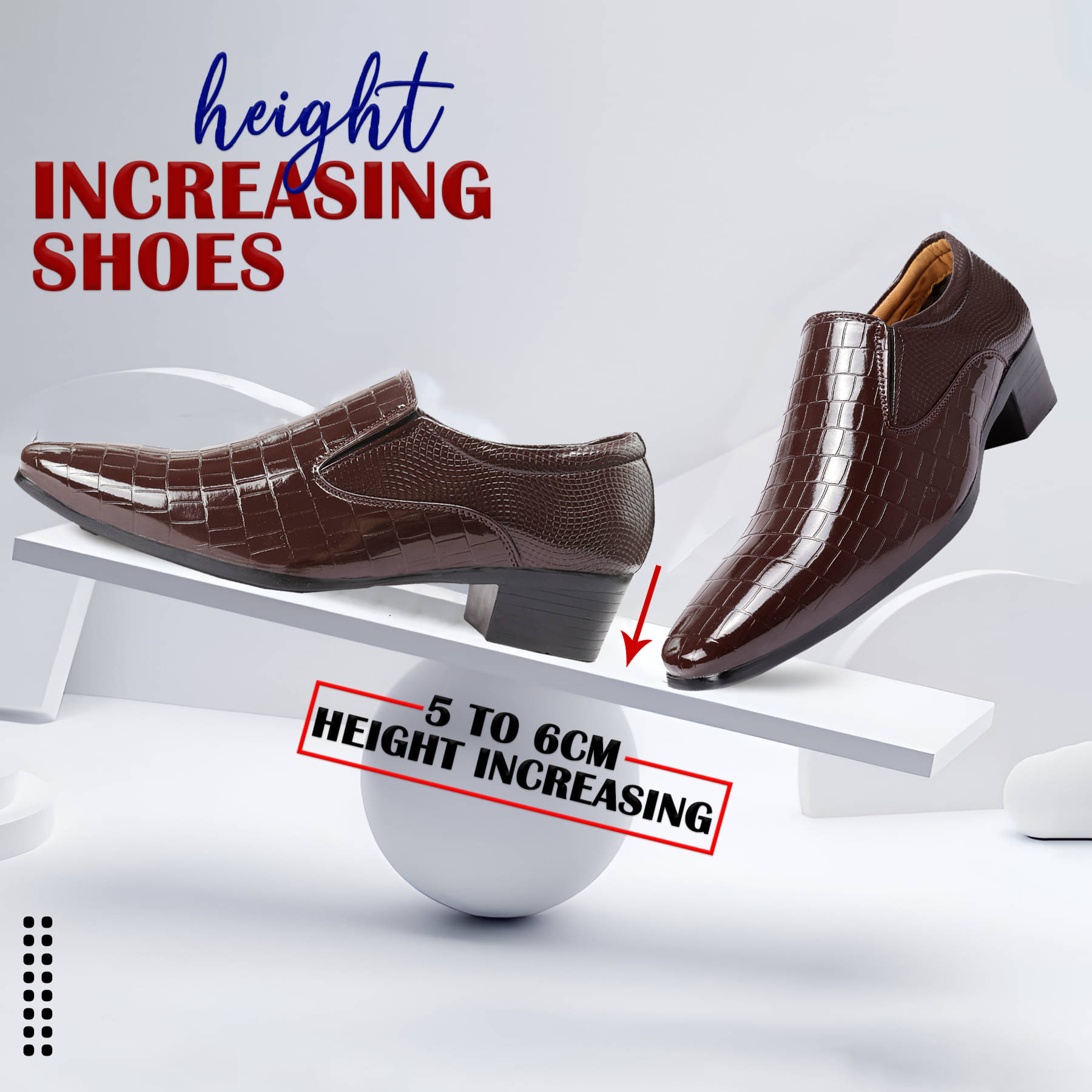 BXXY Brown Men's Derby Formal Shoes BXXY Brown Men's Derby Formal Shoes