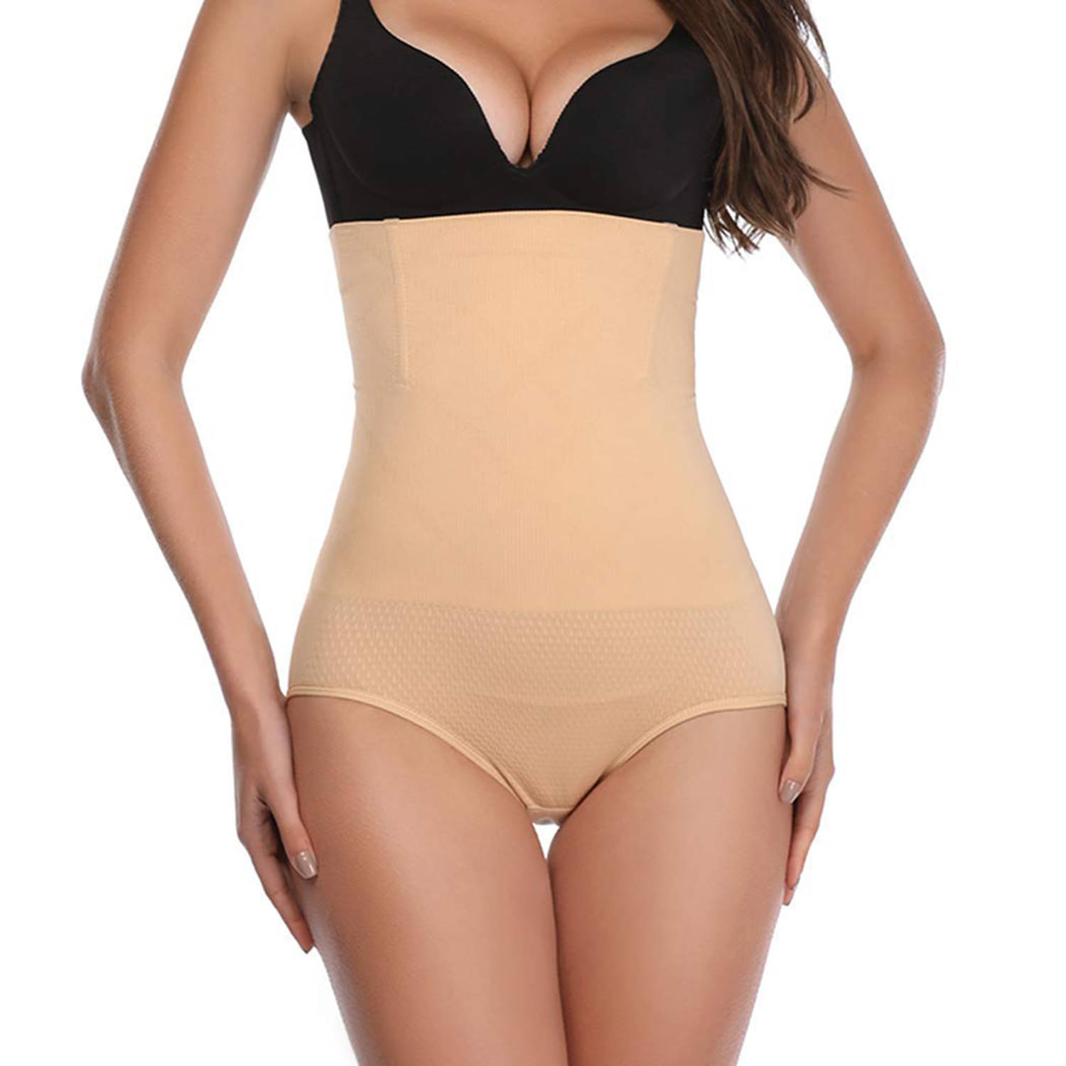 Bahucharaji Creation Pack of 1 Nylon Women's Waist Cincher ( Beige ) Bahucharaji Creation Pack of 1 Nylon Women's Waist Cincher ( Beige )