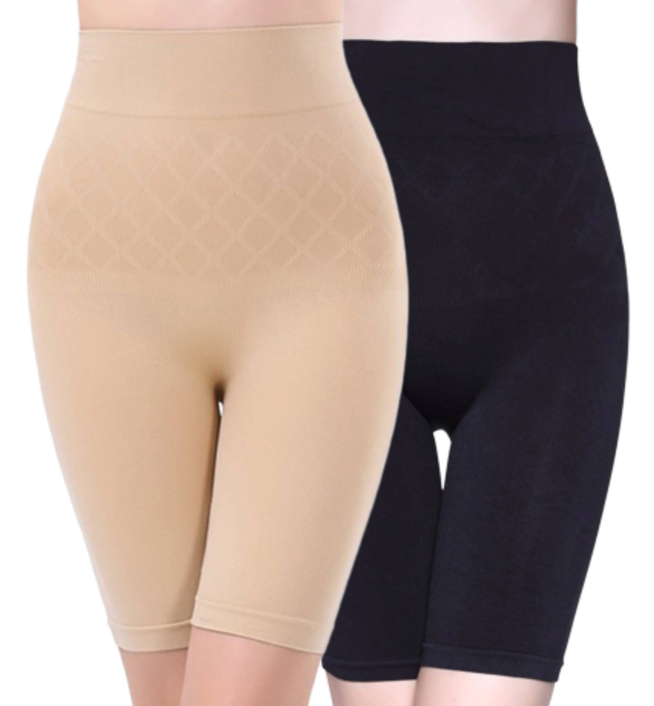 Bahucharaji Creation Pack of 2 Nylon Women's Thigh Compressor ( Multicolor ) Bahucharaji Creation Pack of 2 Nylon Women's Thigh Compressor ( Multicolor )