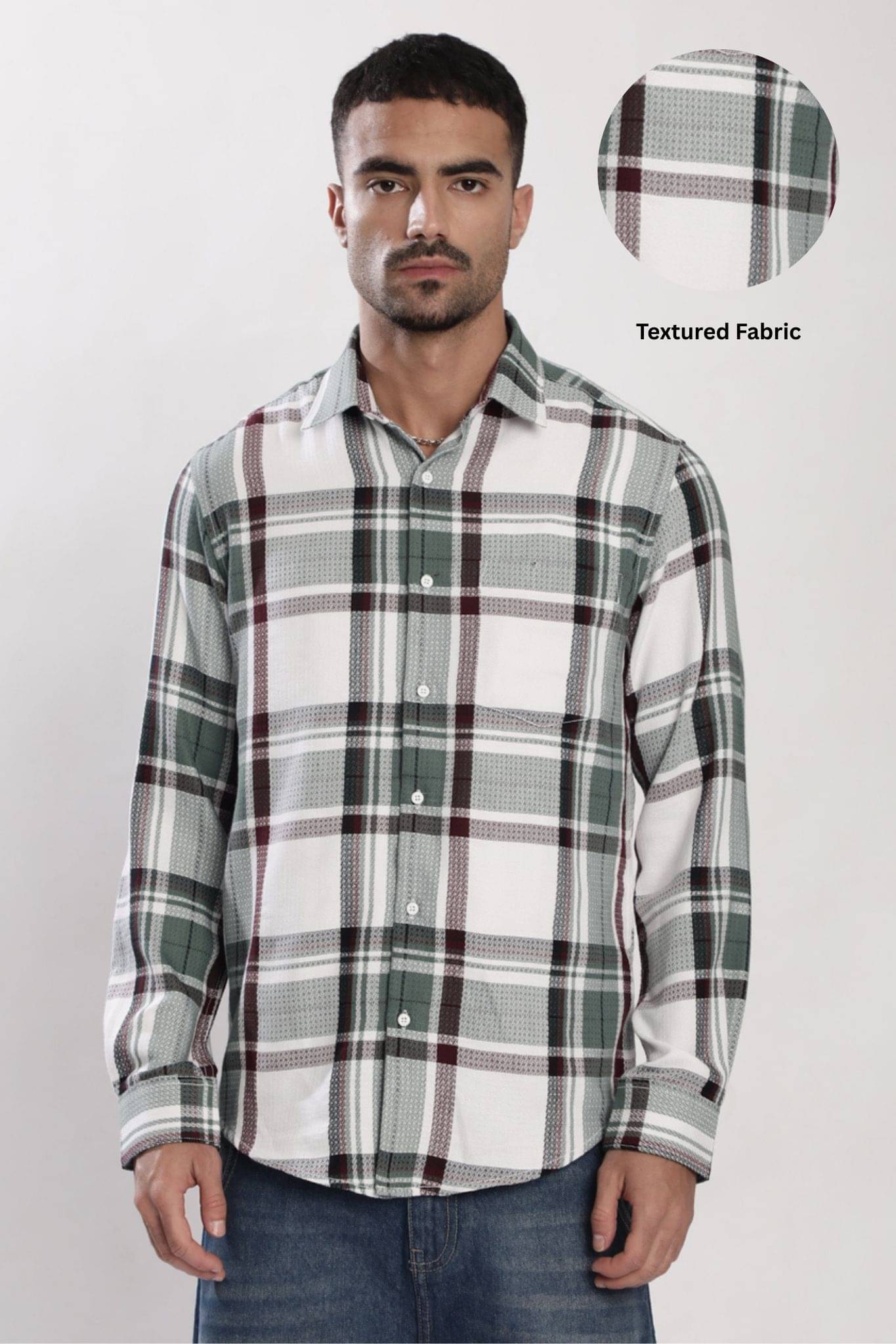 Bene Kleed Poly Cotton Regular Fit Checks Full Sleeves Men's Casual Shirt - Multicolor ( Pack of 1 ) Bene Kleed Poly Cotton Regular Fit Checks Full Sleeves Men's Casual Shirt - Multicolor ( Pack of 1 )