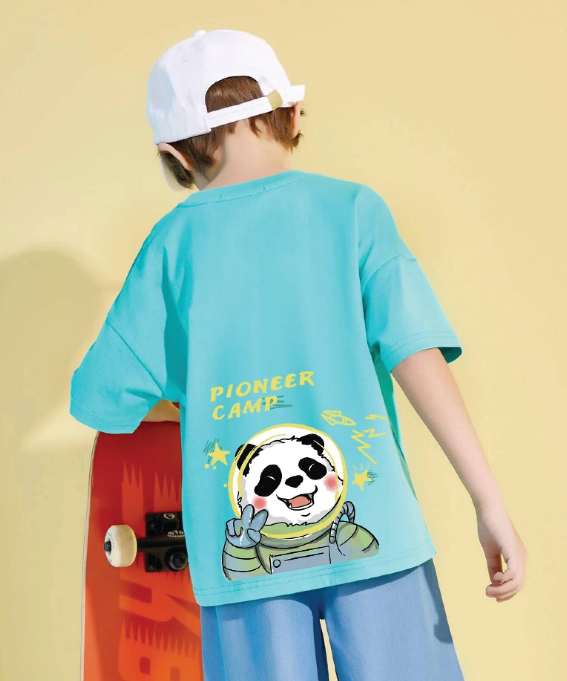     			Christy World Pack of 1 Boys & Girls Cotton T-Shirt ( Multicolor )