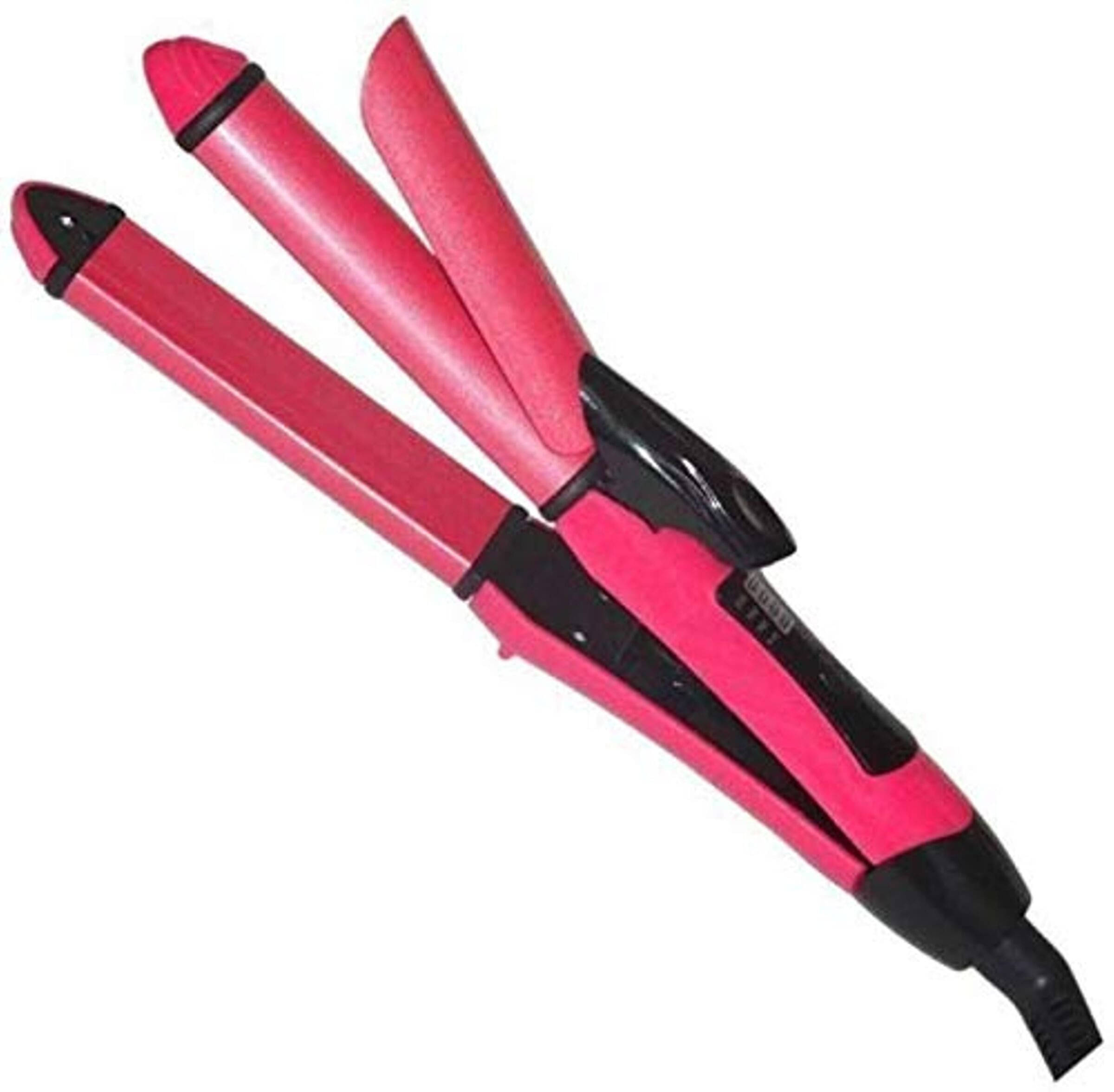     			FIVANIO 2 in 1 Curler Hair Multicolor Hair Straightener