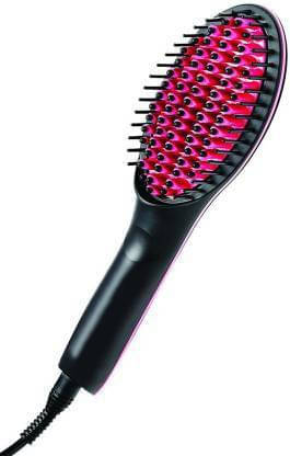     			FIVANIO Fast Ceramic Brush Multicolor Hair Straightener