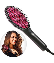 FIVANIO Hair Brush Multicolor Hair Straightener