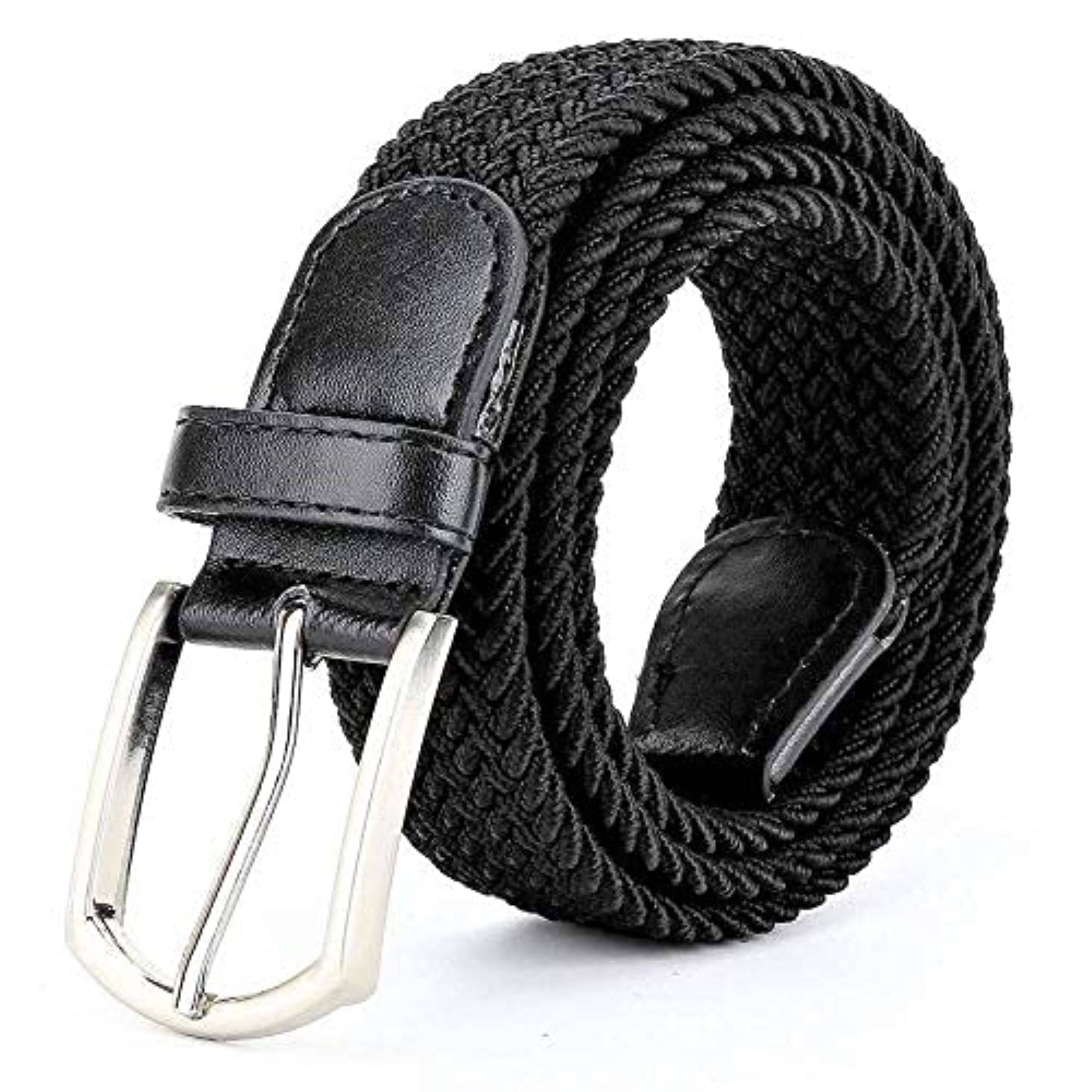 Infispace - Black Nylon Men's Formal Belt ( Pack of 1 ) Infispace - Black Nylon Men's Formal Belt ( Pack of 1 )