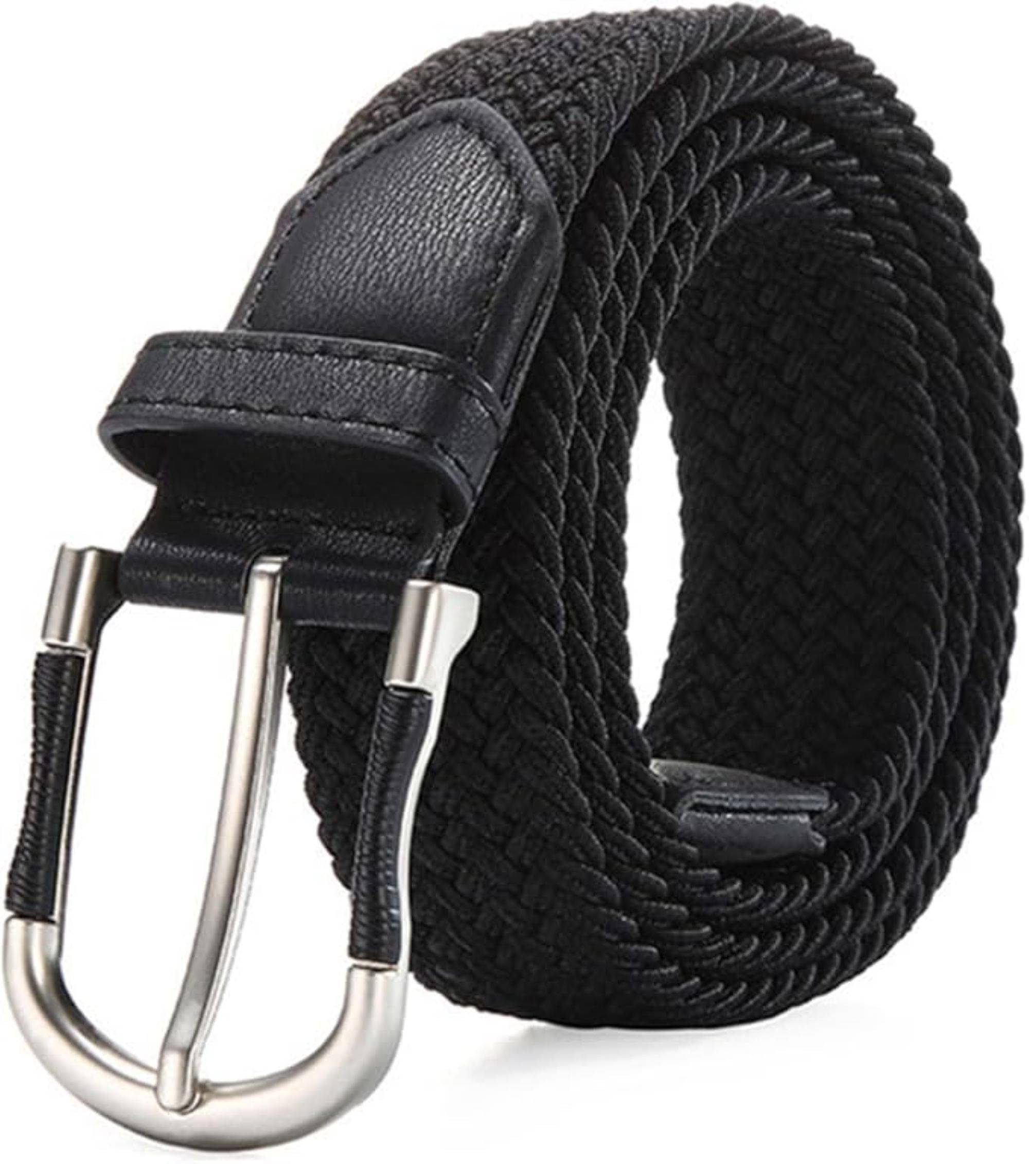 Infispace - Black Nylon Men's Formal Belt ( Pack of 1 ) Infispace - Black Nylon Men's Formal Belt ( Pack of 1 )