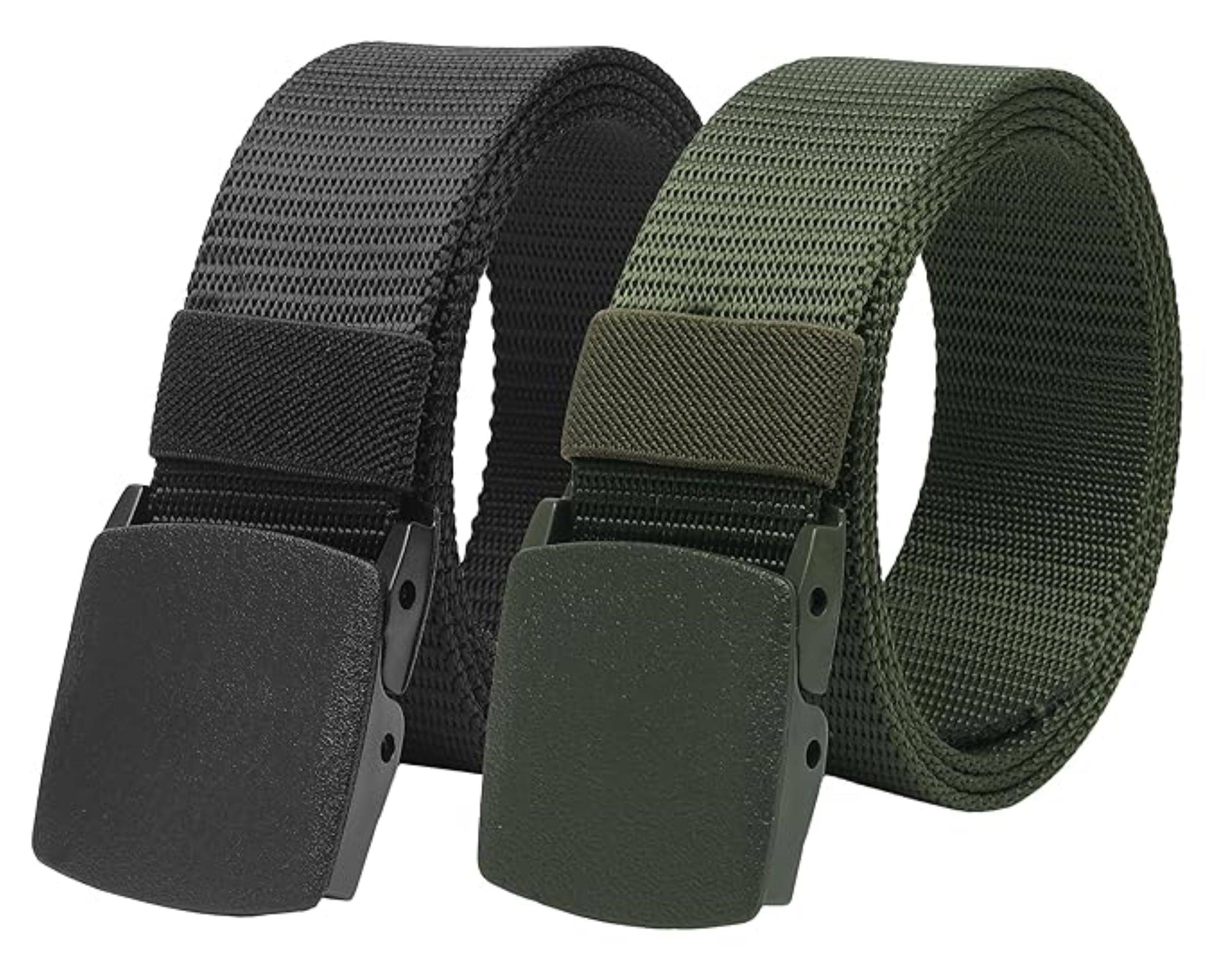 Infispace - Multi Nylon Men's Formal Belt ( Pack of 2 ) Infispace - Multi Nylon Men's Formal Belt ( Pack of 2 )