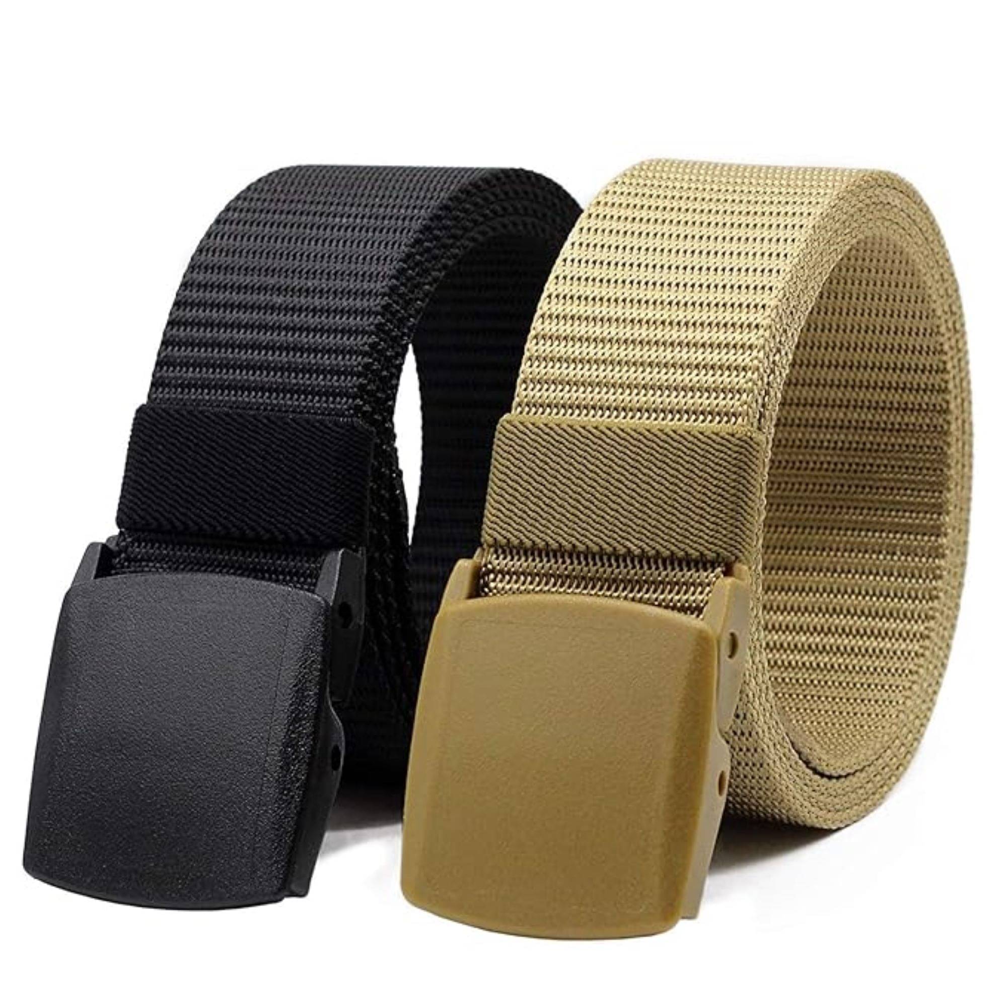 Infispace - Multi Nylon Men's Formal Belt ( Pack of 2 ) Infispace - Multi Nylon Men's Formal Belt ( Pack of 2 )