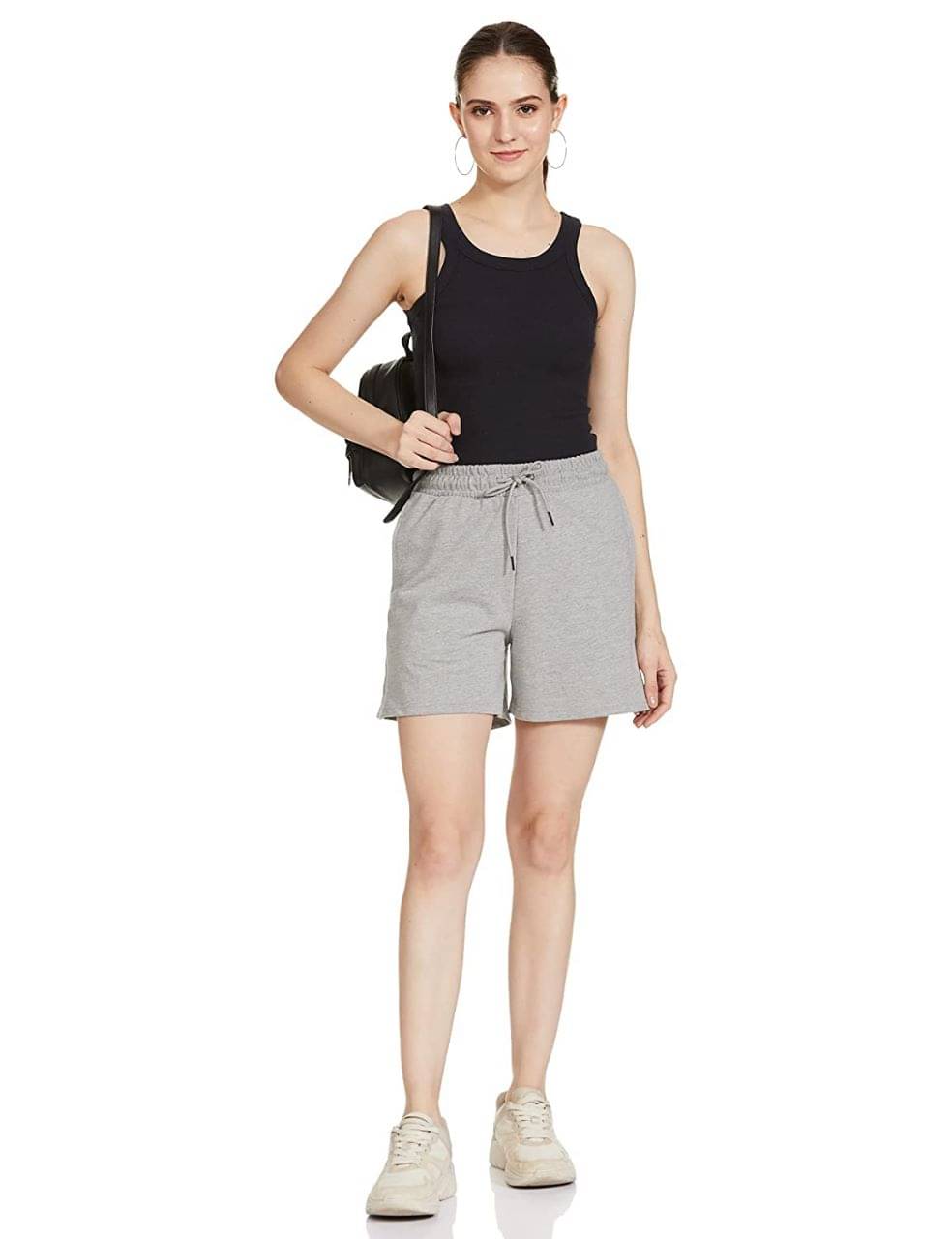     			KAFF Cotton Blend Bermuda - Grey Single