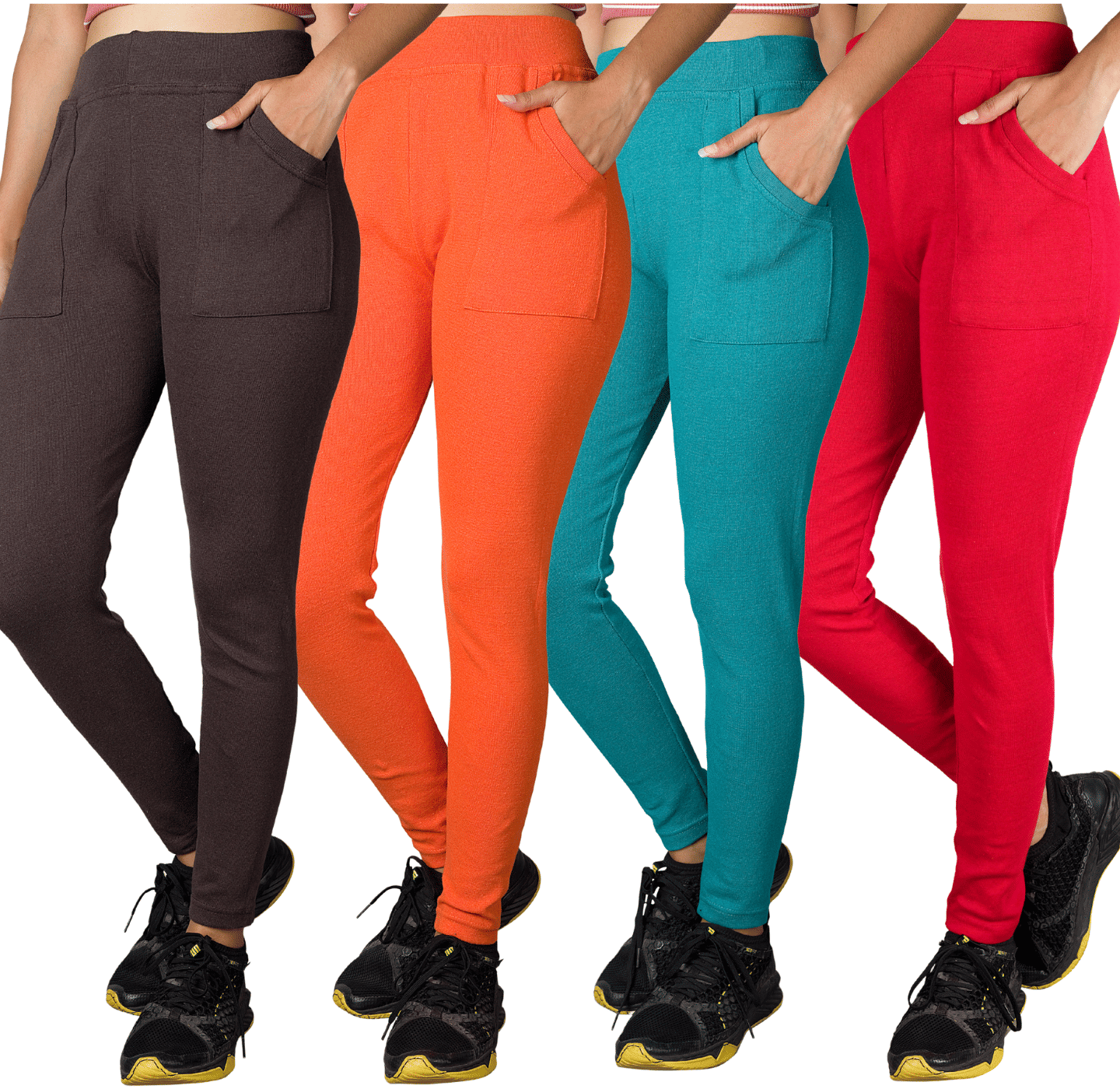     			KARARO JEGGINGS Women Cotton Blend Skinny Fit Jegging