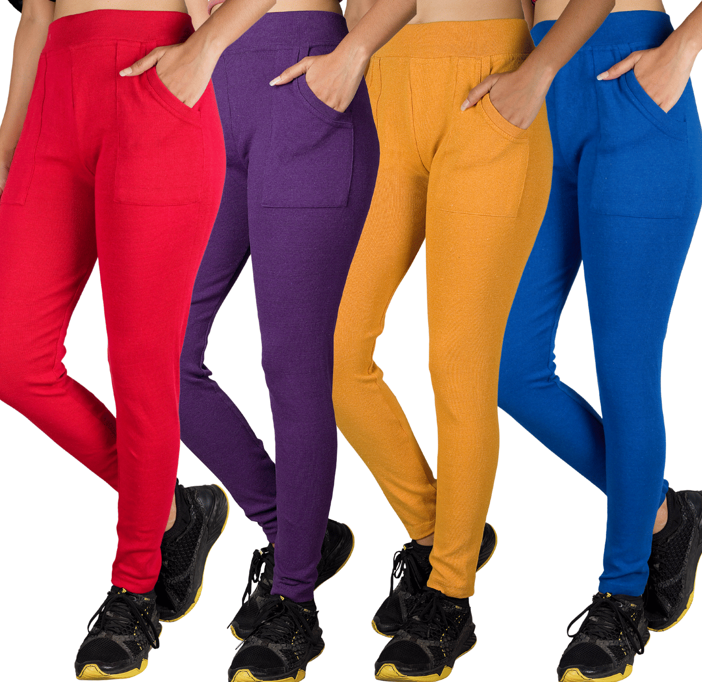     			KARARO JEGGINGS Women Cotton Blend Skinny Fit Jegging