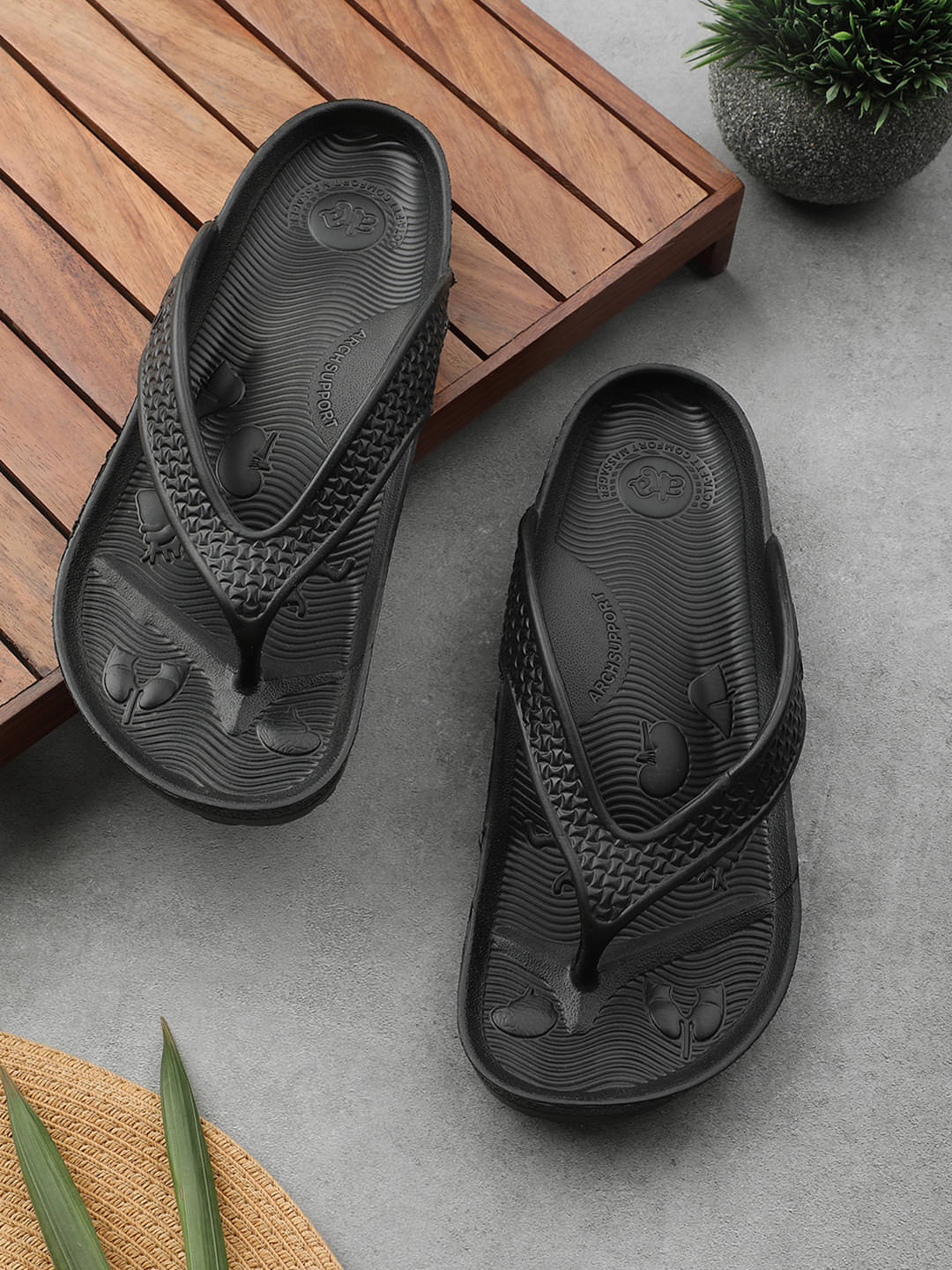     			Liberty Black Men's Thong Flip Flop