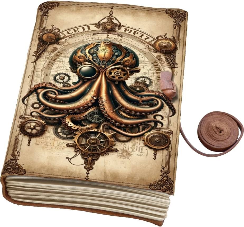     			MR KRAFT Designer Printed leather journal with 200 pages A5 size s-012 A5 Diary UNRULED 200 Pages (multicolor 12)