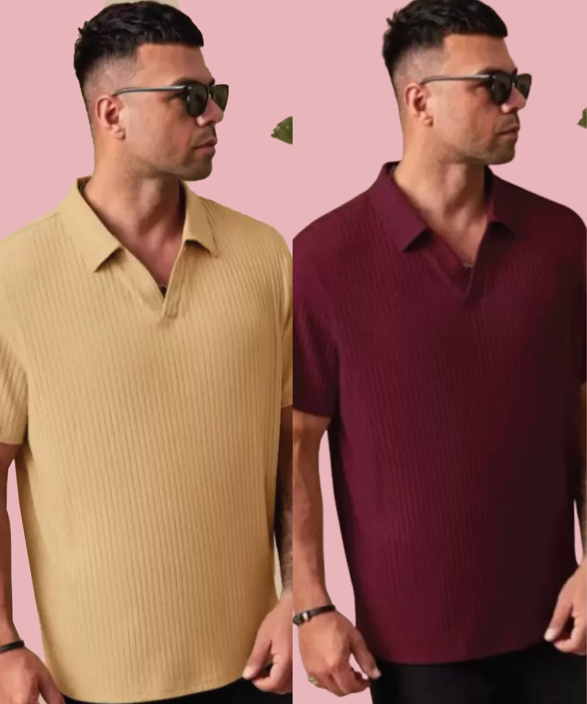     			Quin Fletcher Men Polyester Regular Fit Solid Polo T Shirt ( Multicolor )