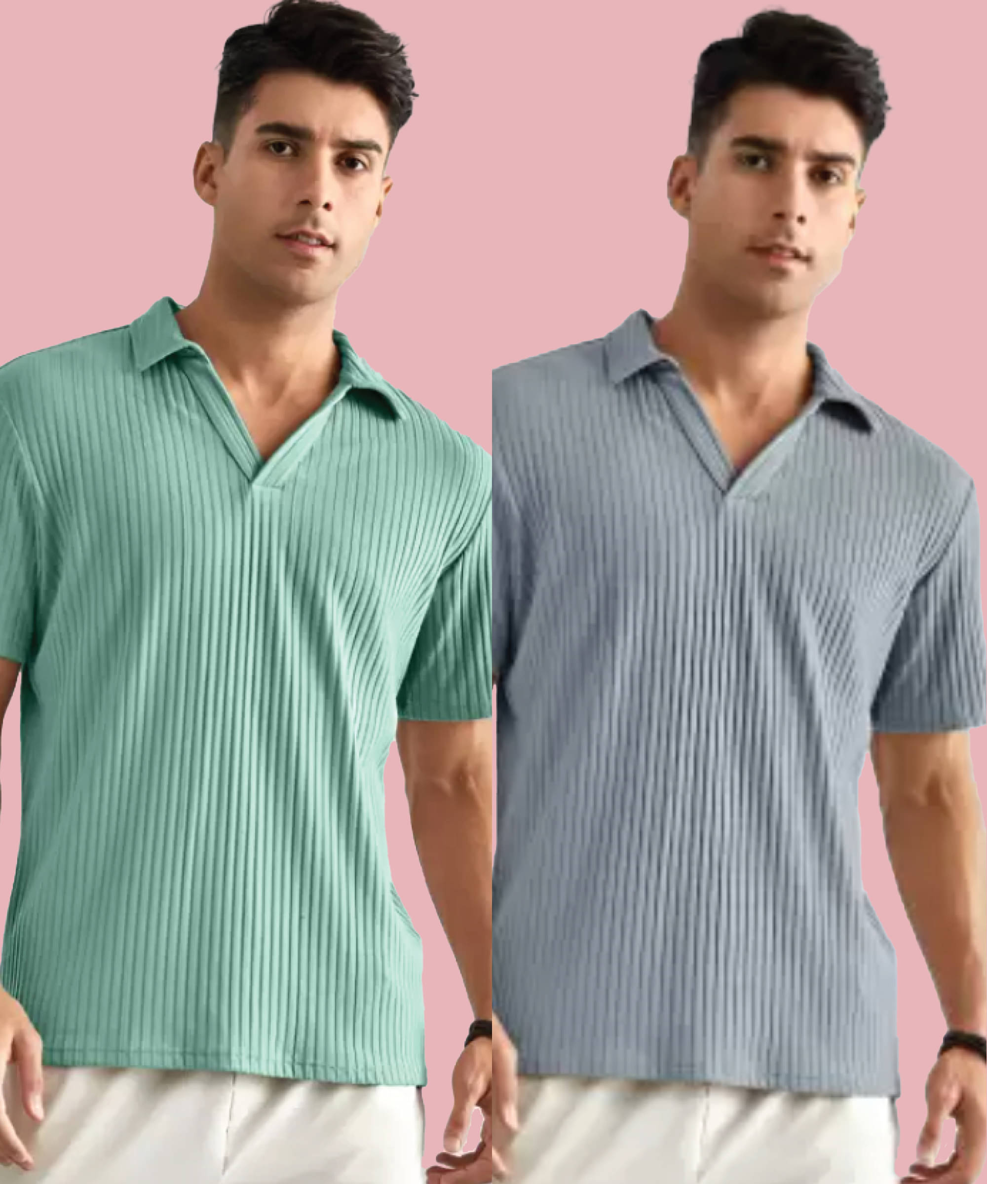     			Quin Fletcher Men Polyester Regular Fit Solid Polo T Shirt ( Multicolor )