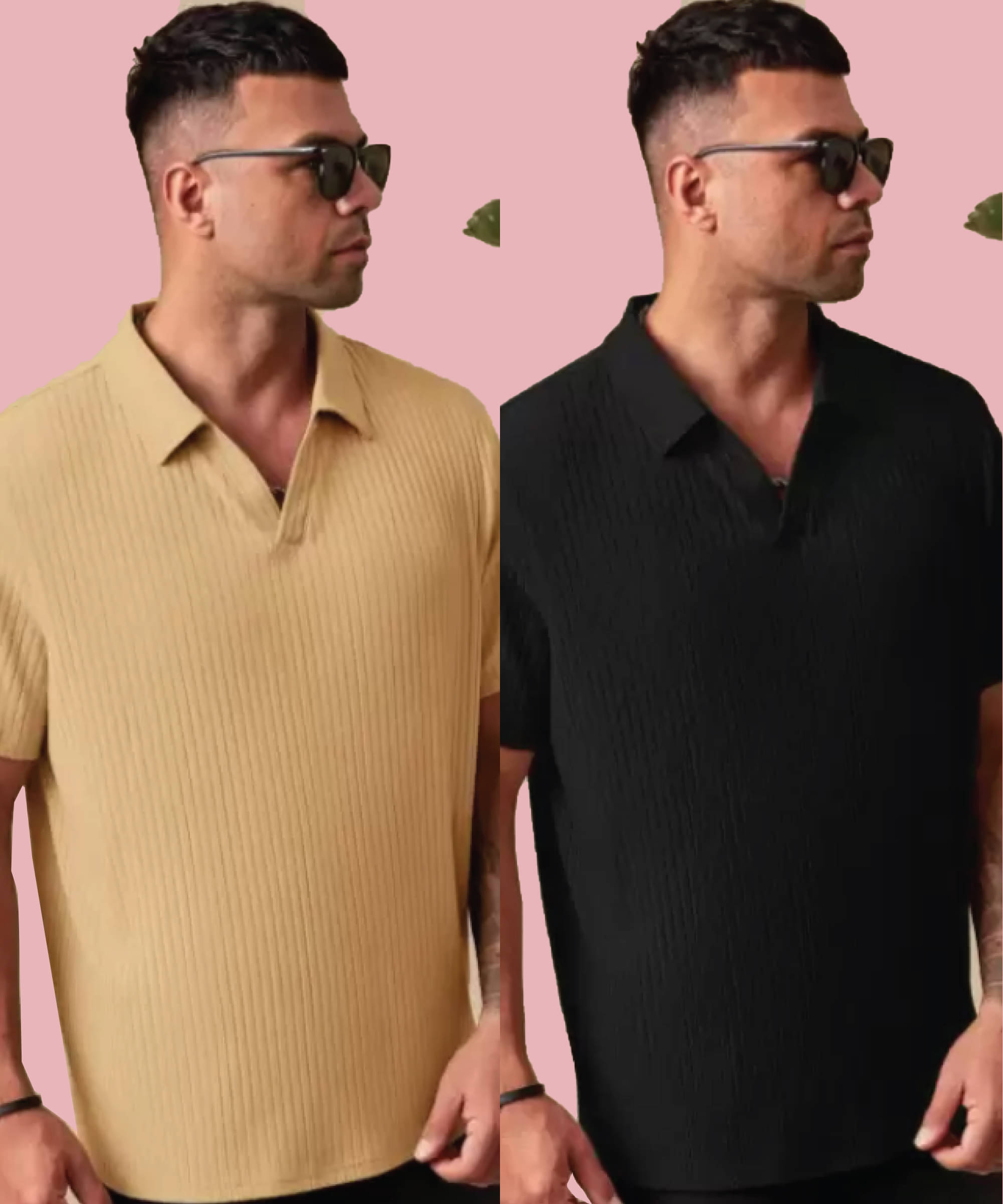 Quin Fletcher Men Polyester Regular Fit Solid Polo T Shirt ( Multicolor ) Quin Fletcher Men Polyester Regular Fit Solid Polo T Shirt ( Multicolor )
