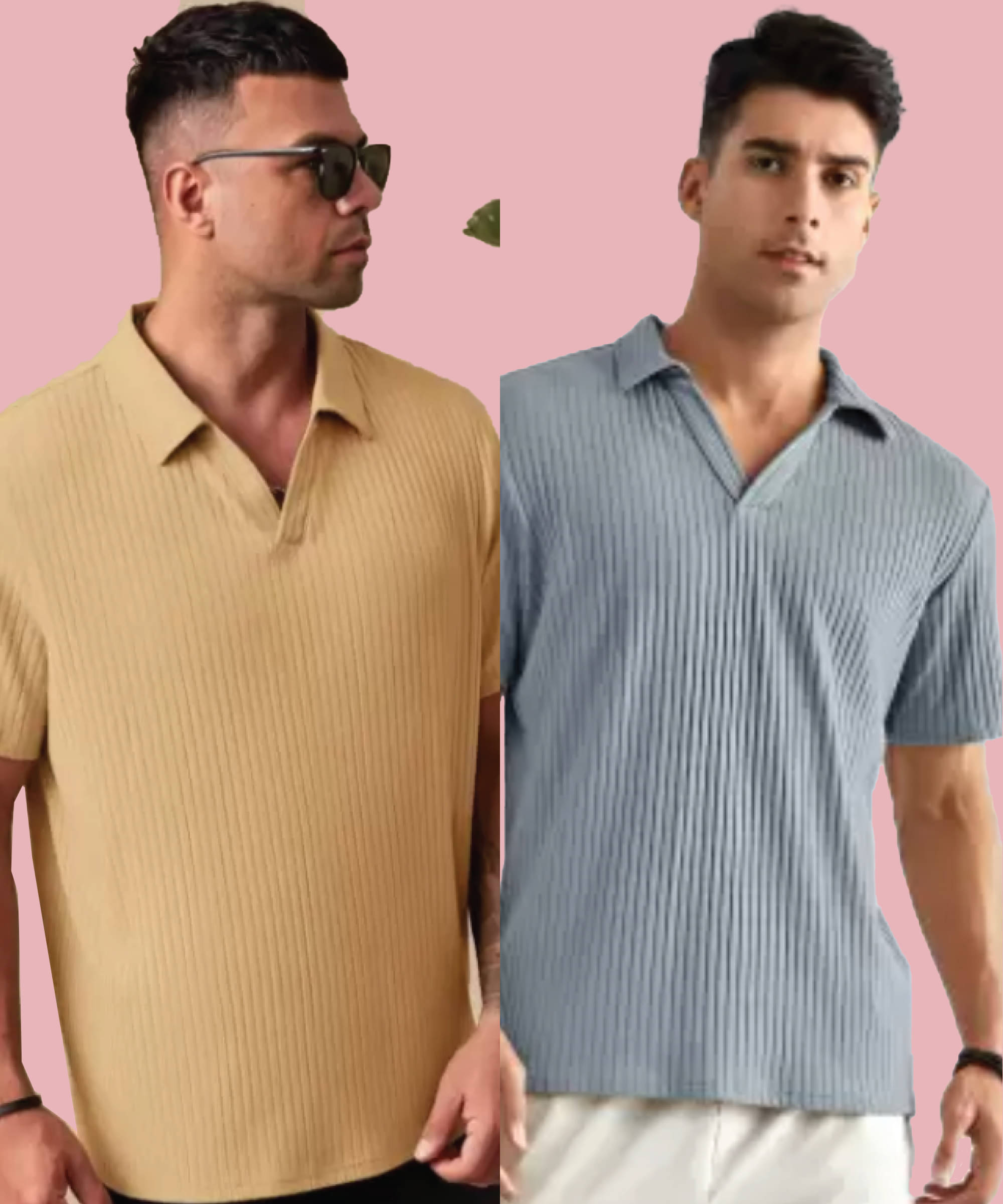 Quin Fletcher Men Polyester Regular Fit Solid Polo T Shirt ( Multicolor ) Quin Fletcher Men Polyester Regular Fit Solid Polo T Shirt ( Multicolor )