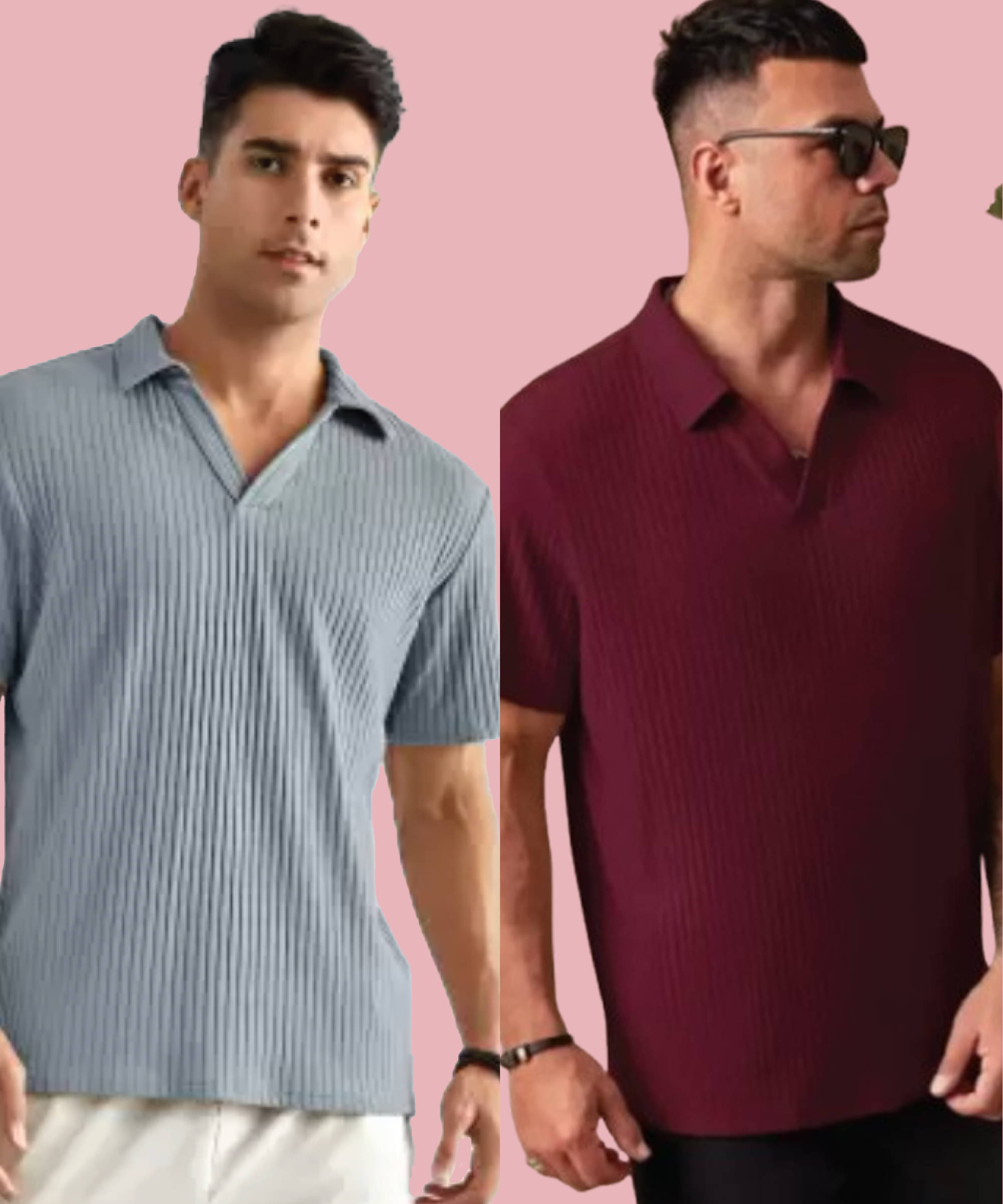 Quin Fletcher Men Polyester Regular Fit Solid Polo T Shirt ( Multicolor ) Quin Fletcher Men Polyester Regular Fit Solid Polo T Shirt ( Multicolor )