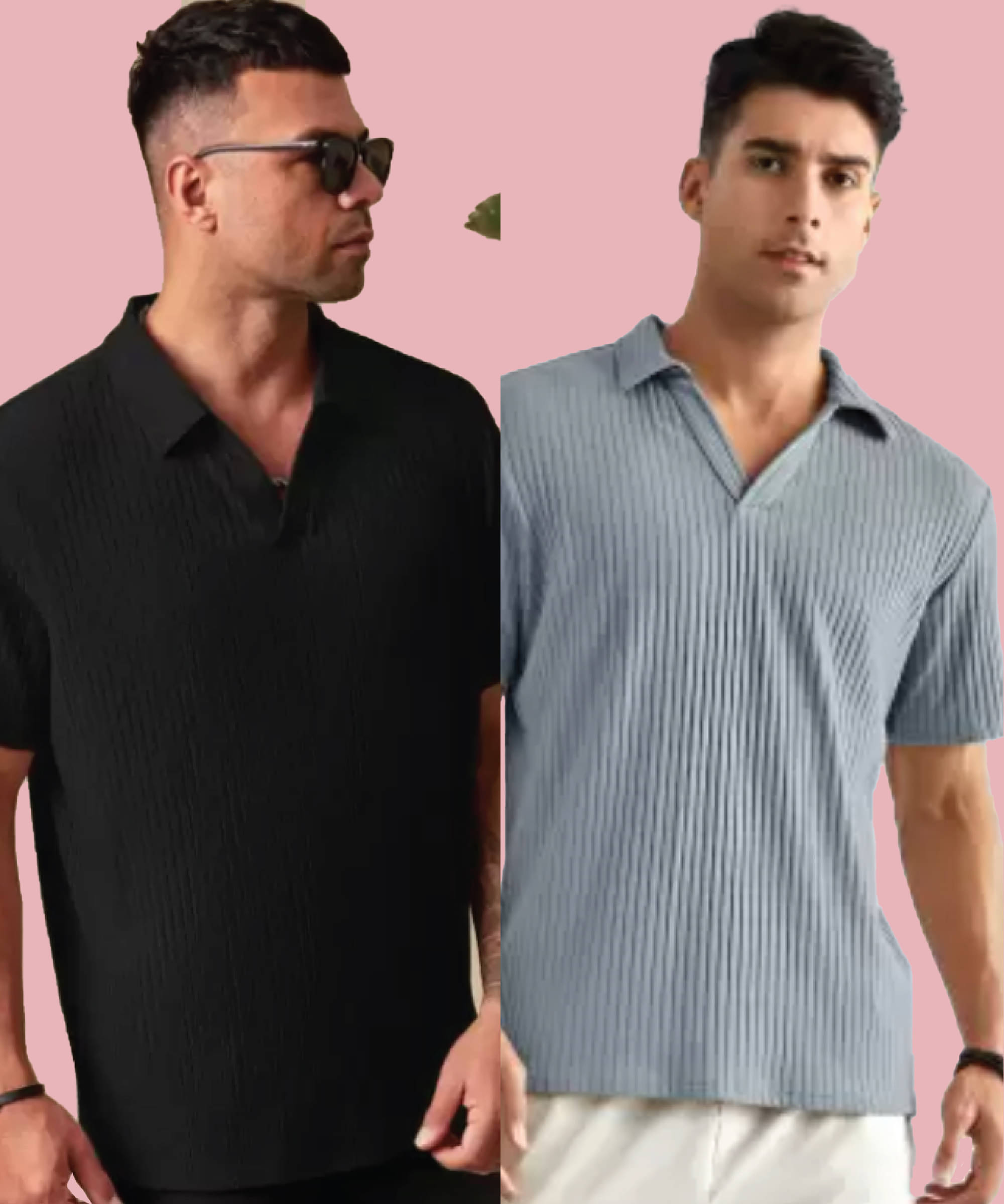 Quin Fletcher Men Polyester Regular Fit Solid Polo T Shirt ( Multicolor ) Quin Fletcher Men Polyester Regular Fit Solid Polo T Shirt ( Multicolor )