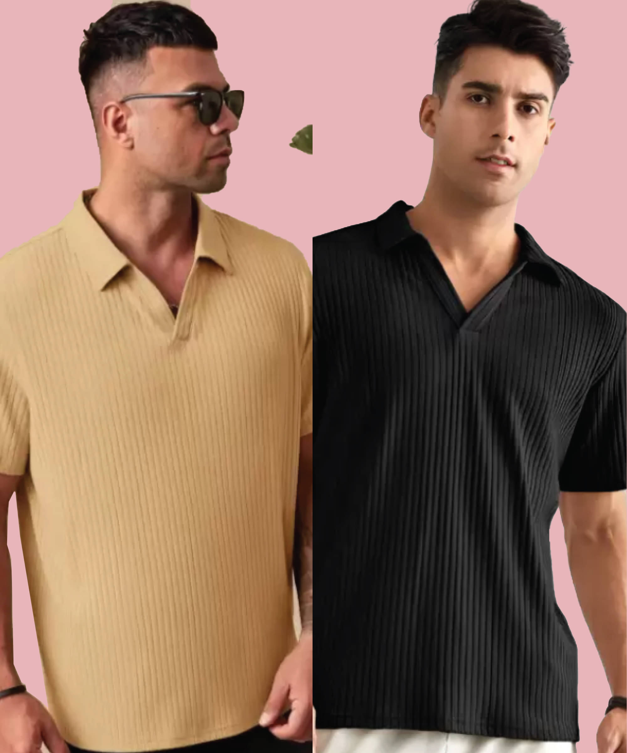 Quin Fletcher Men Polyester Regular Fit Solid Polo T Shirt ( Multicolor ) Quin Fletcher Men Polyester Regular Fit Solid Polo T Shirt ( Multicolor )
