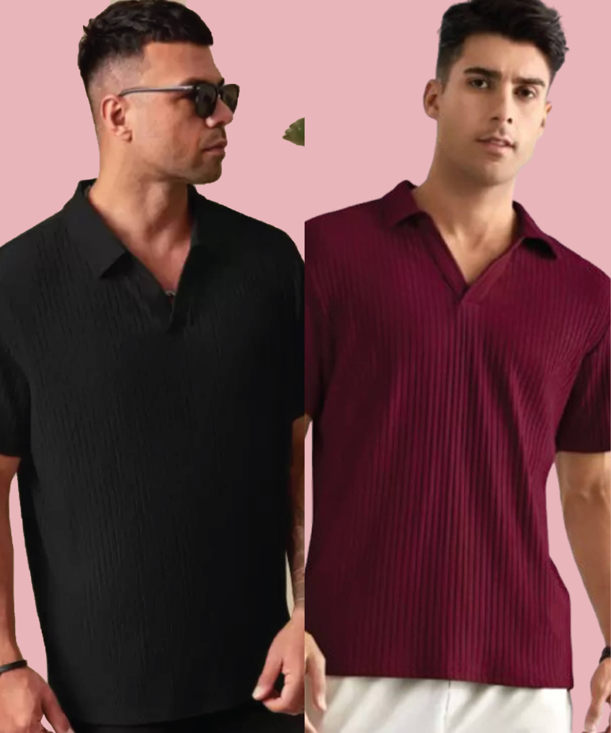     			Quin Fletcher Men Polyester Regular Fit Solid Polo T Shirt ( Multicolor )