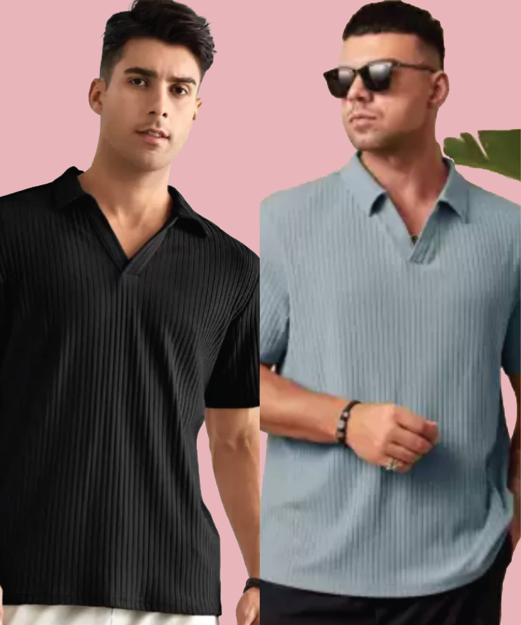 Quin Fletcher Men Polyester Regular Fit Solid Polo T Shirt ( Multicolor ) Quin Fletcher Men Polyester Regular Fit Solid Polo T Shirt ( Multicolor )