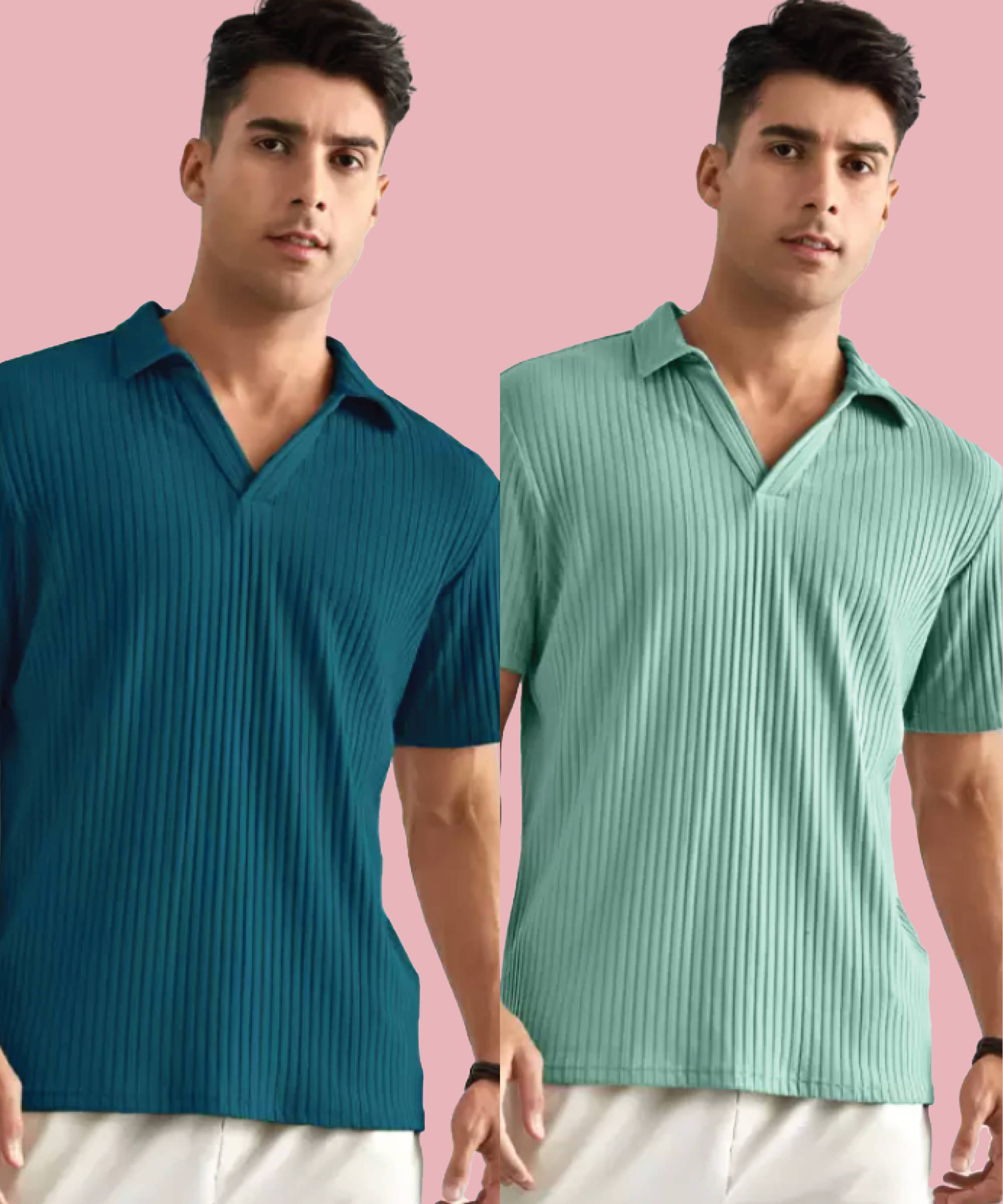 Quin Fletcher Men Polyester Regular Fit Solid Polo T Shirt ( Multicolor ) Quin Fletcher Men Polyester Regular Fit Solid Polo T Shirt ( Multicolor )