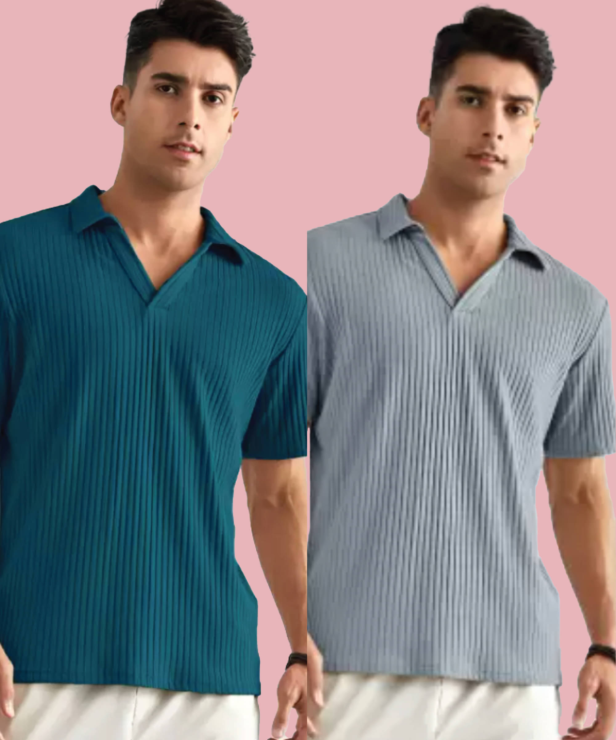 Quin Fletcher Men Polyester Regular Fit Solid Polo T Shirt ( Multicolor ) Quin Fletcher Men Polyester Regular Fit Solid Polo T Shirt ( Multicolor )