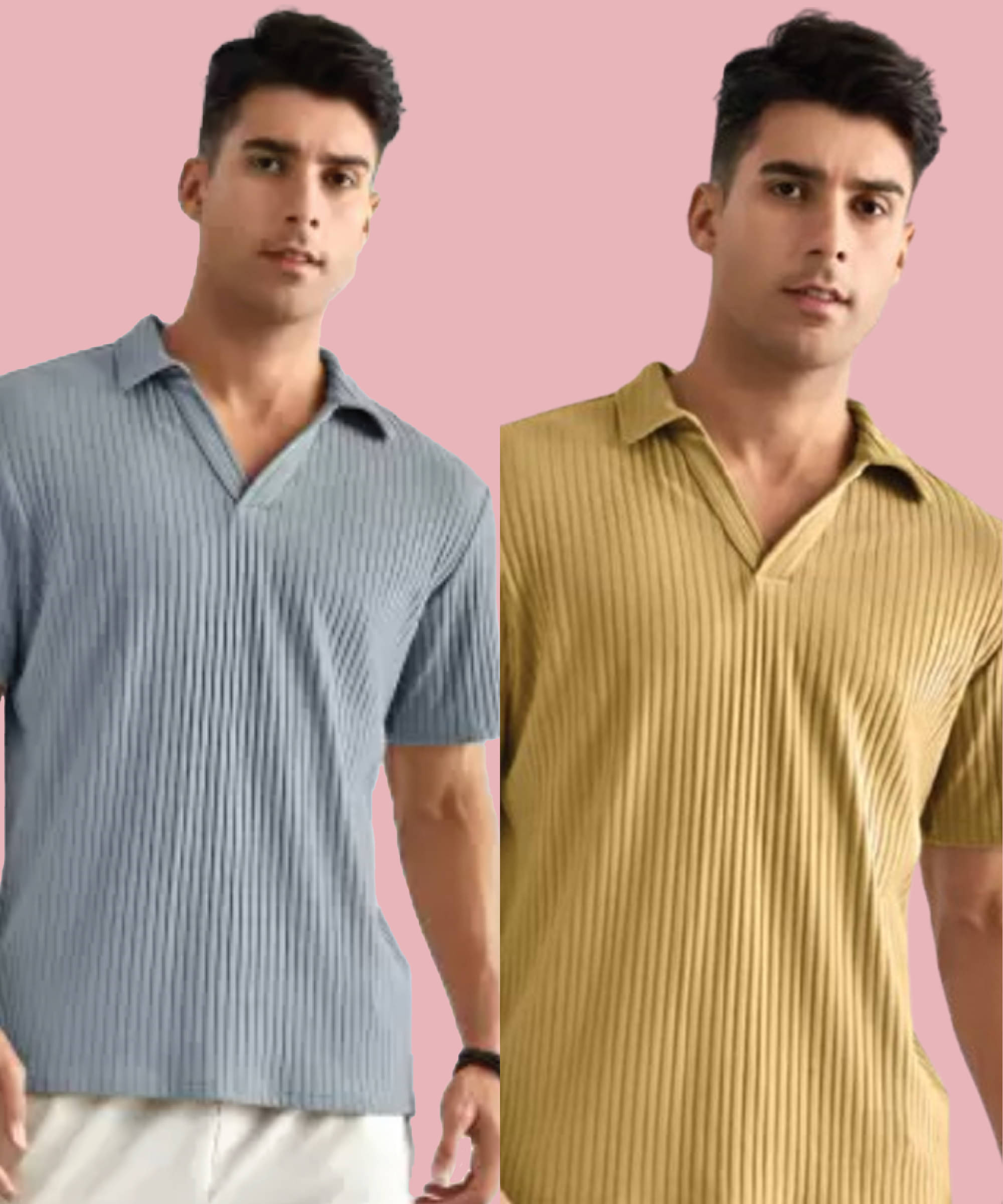 Quin Fletcher Men Polyester Regular Fit Solid Polo T Shirt ( Multicolor ) Quin Fletcher Men Polyester Regular Fit Solid Polo T Shirt ( Multicolor )