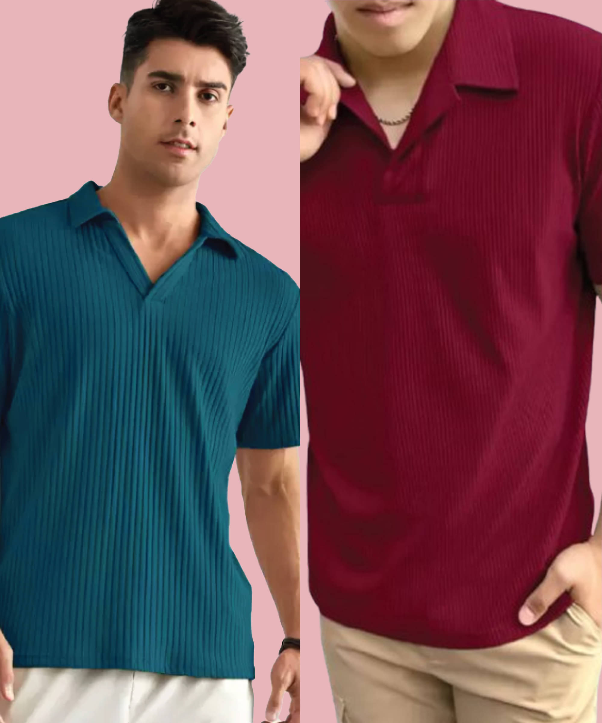     			Quin Fletcher Men Polyester Regular Fit Solid Polo T Shirt ( Multicolor )