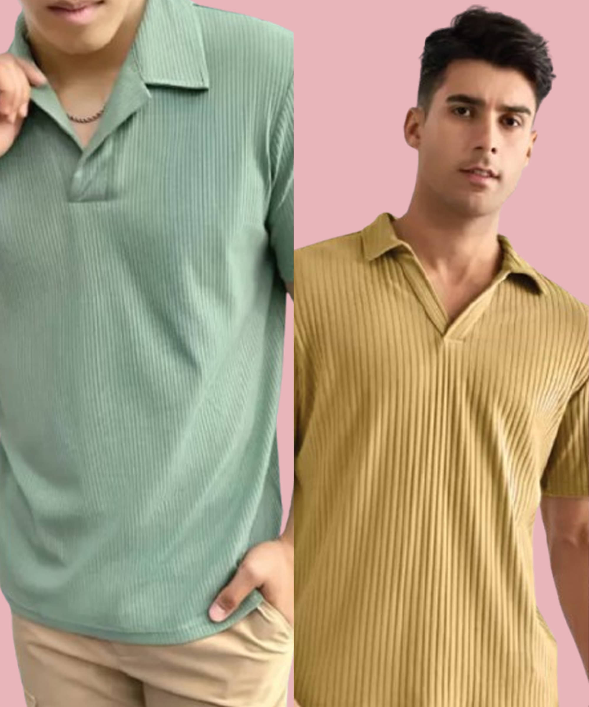 Quin Fletcher Men Polyester Regular Fit Solid Polo T Shirt ( Multicolor ) Quin Fletcher Men Polyester Regular Fit Solid Polo T Shirt ( Multicolor )