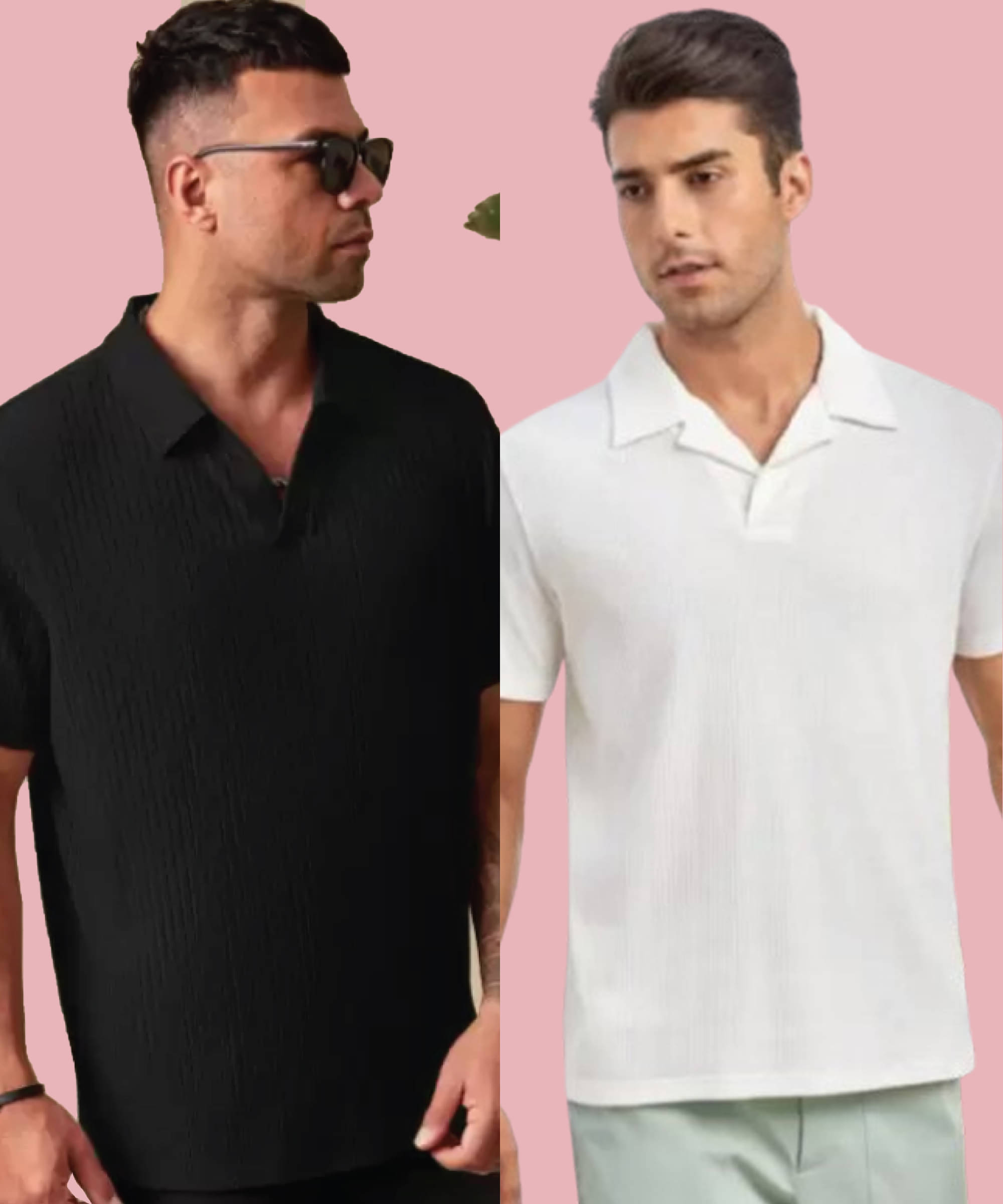 Quin Fletcher Men Polyester Regular Fit Solid Polo T Shirt ( Multicolor ) Quin Fletcher Men Polyester Regular Fit Solid Polo T Shirt ( Multicolor )