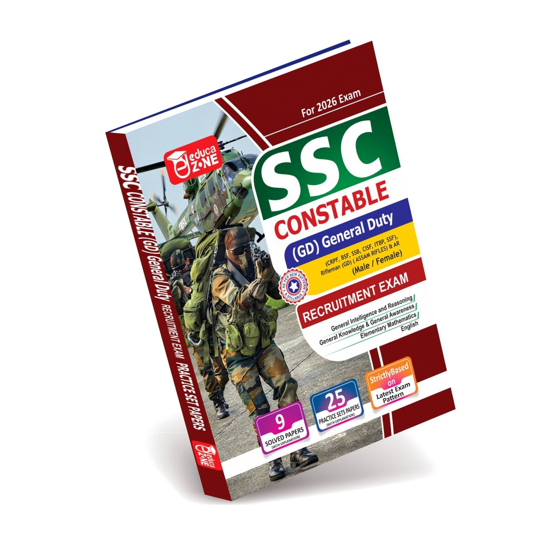     			SSC GD Constable Recruitment Exam Complete Practise Sets Book