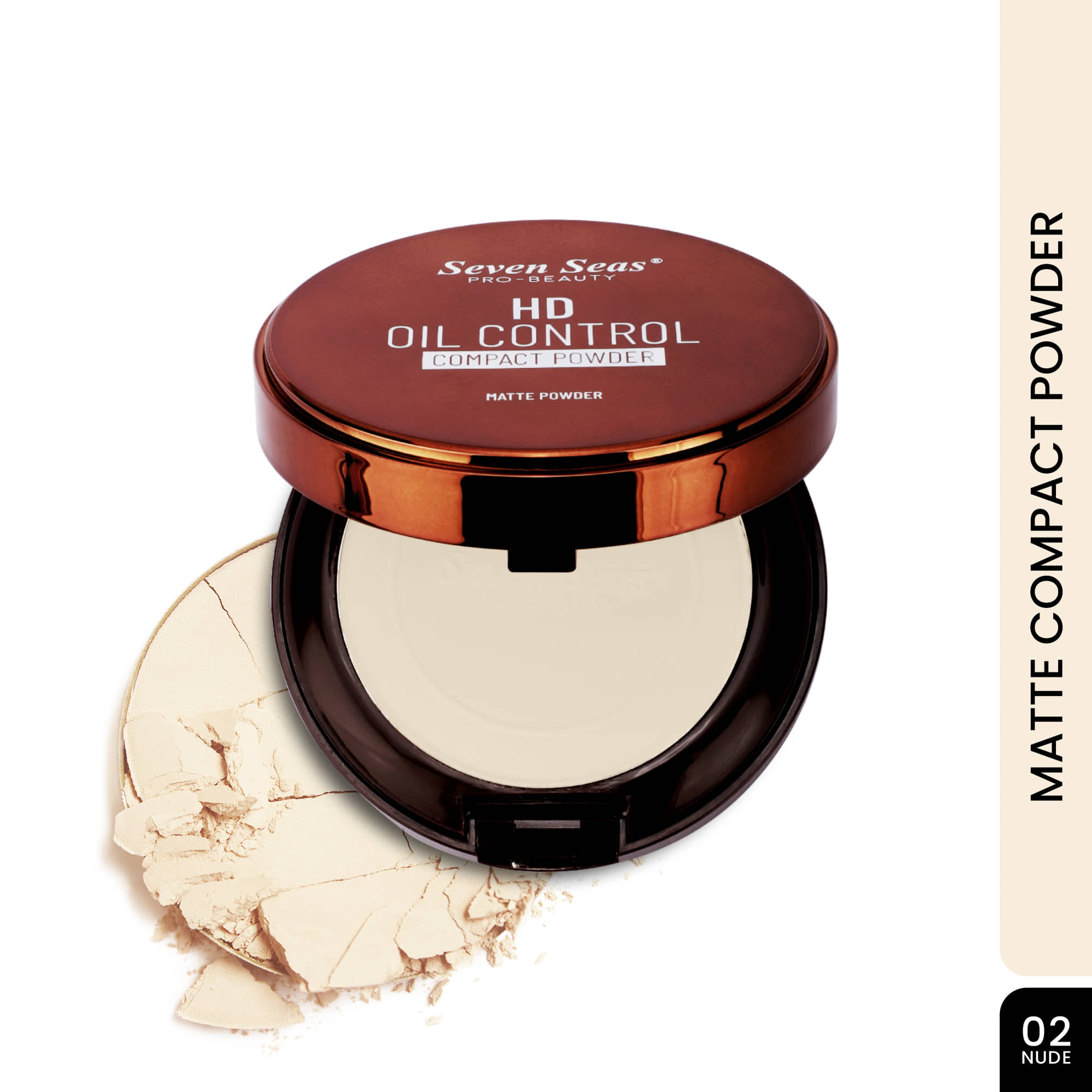 Seven Seas HD Powder Nude Nude SPF 1 15 g