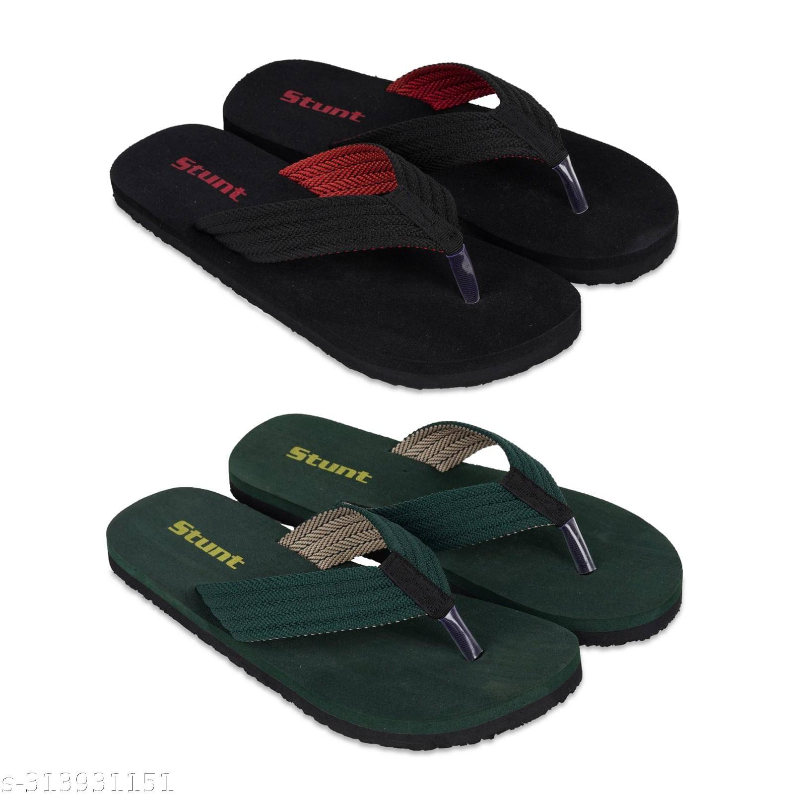     			Stunt Green Men's Thong Flip Flop