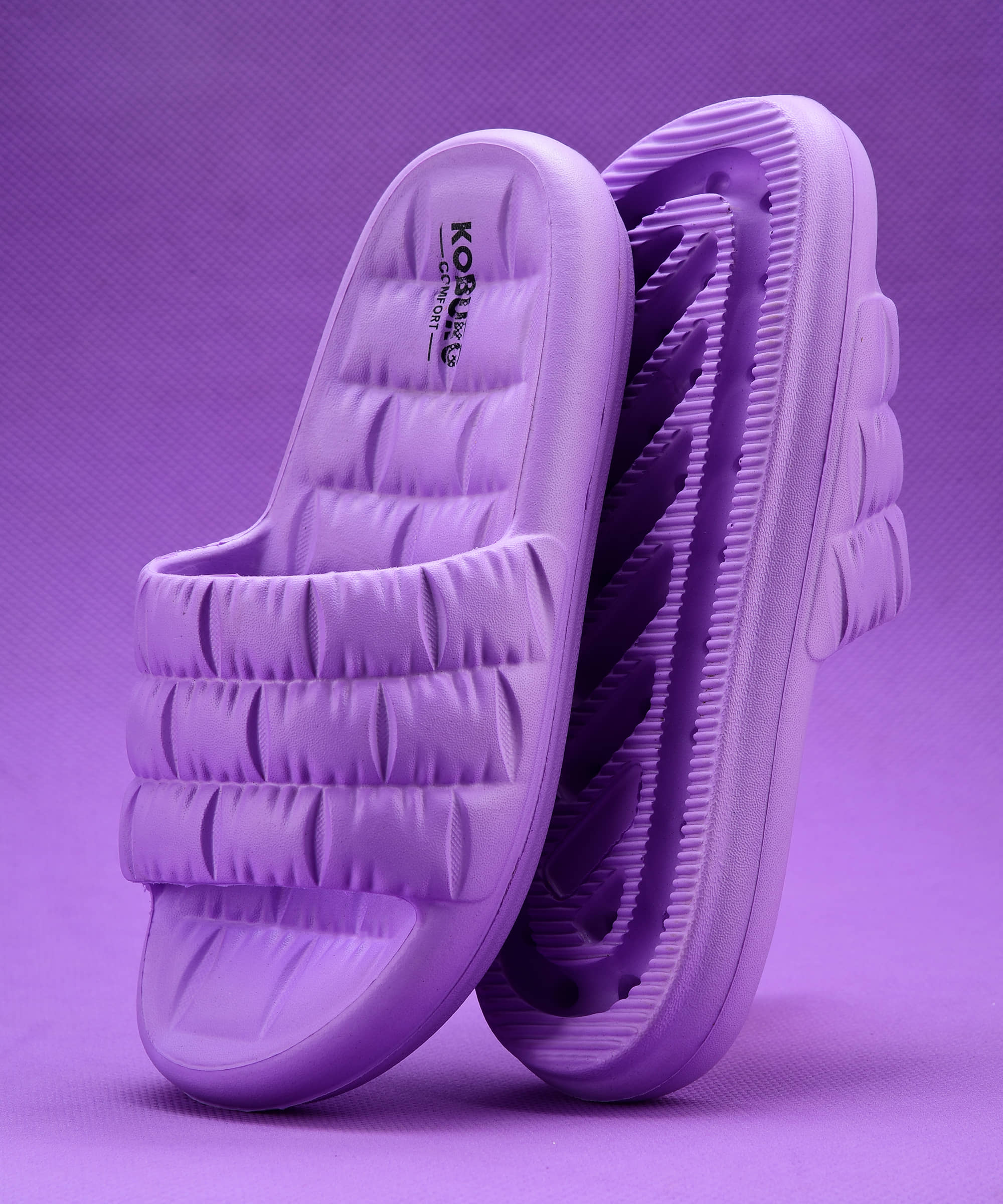 koburg Lavender Women's Slide Flip Flop
