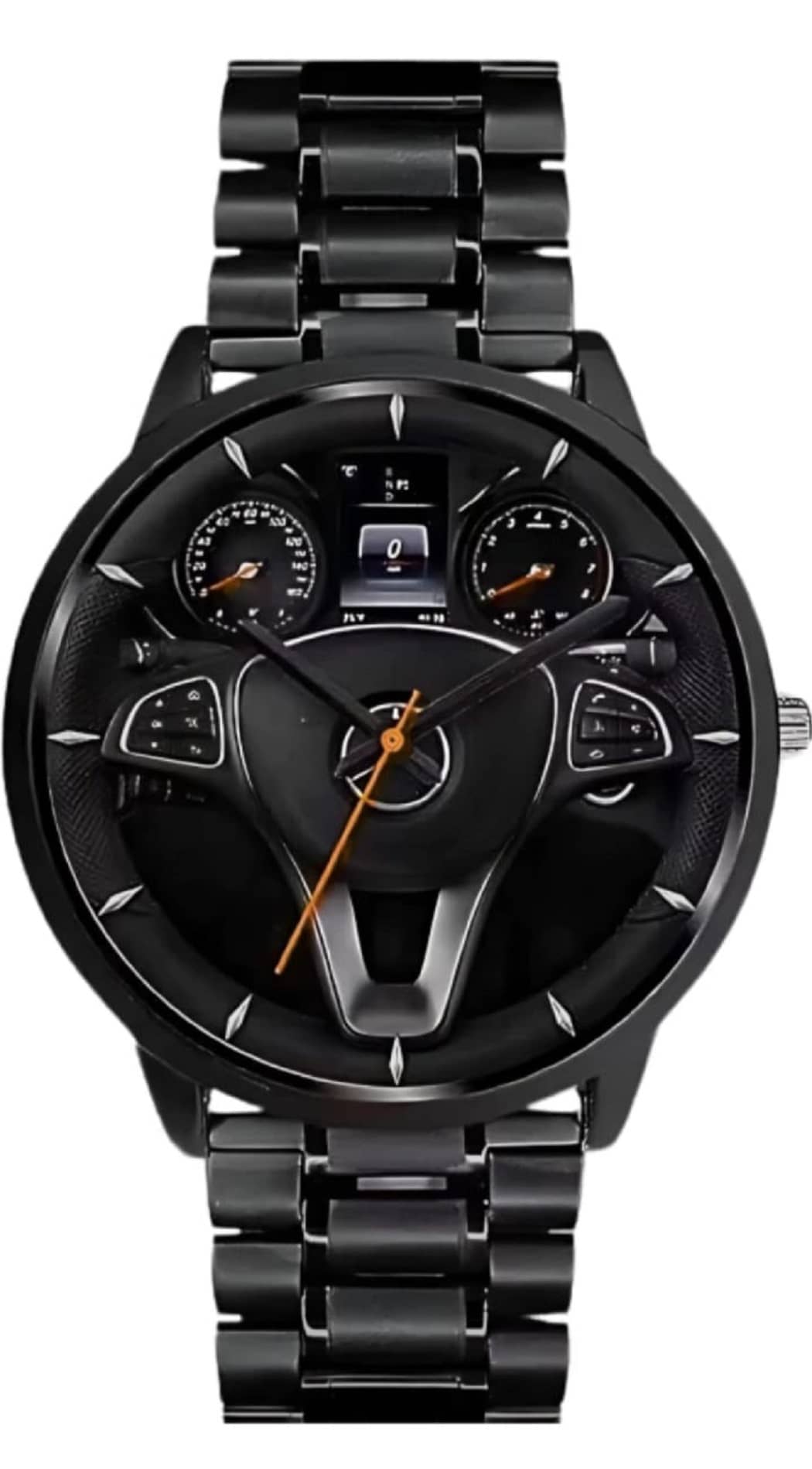 kriss collection Black Metal Analog Men's Watch