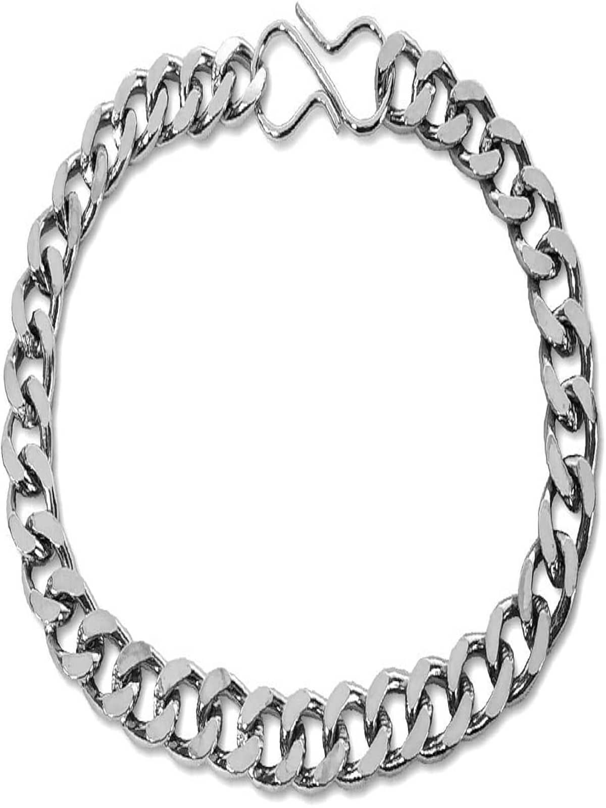Beauden Silver Bracelet ( Pack of 1 ) - Bangles & Bracelets | Buy online on ZillyBuy