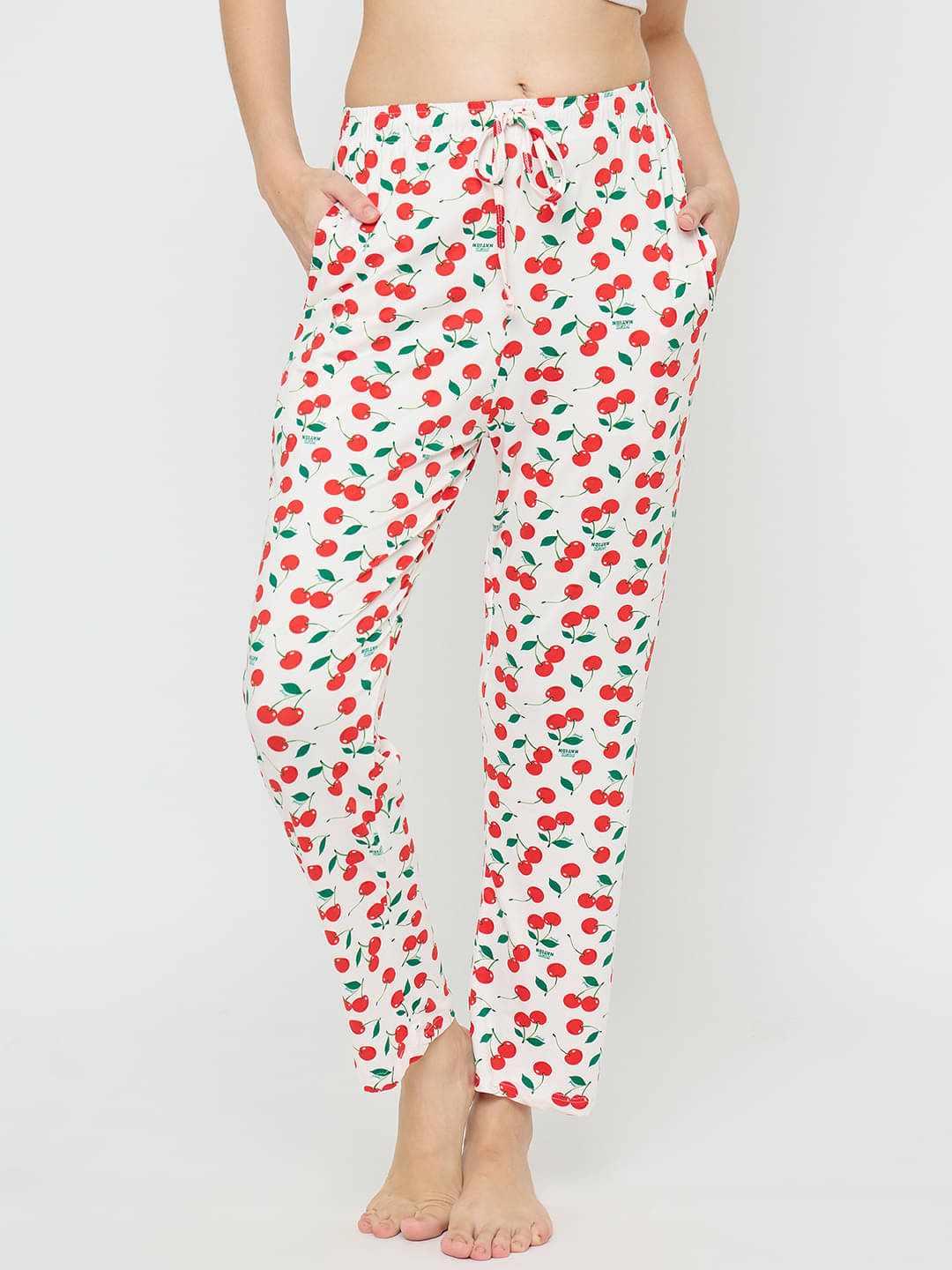     			Camey Multicolor Viscose Women's Nightwear Pyjama ( Pack of 1 )