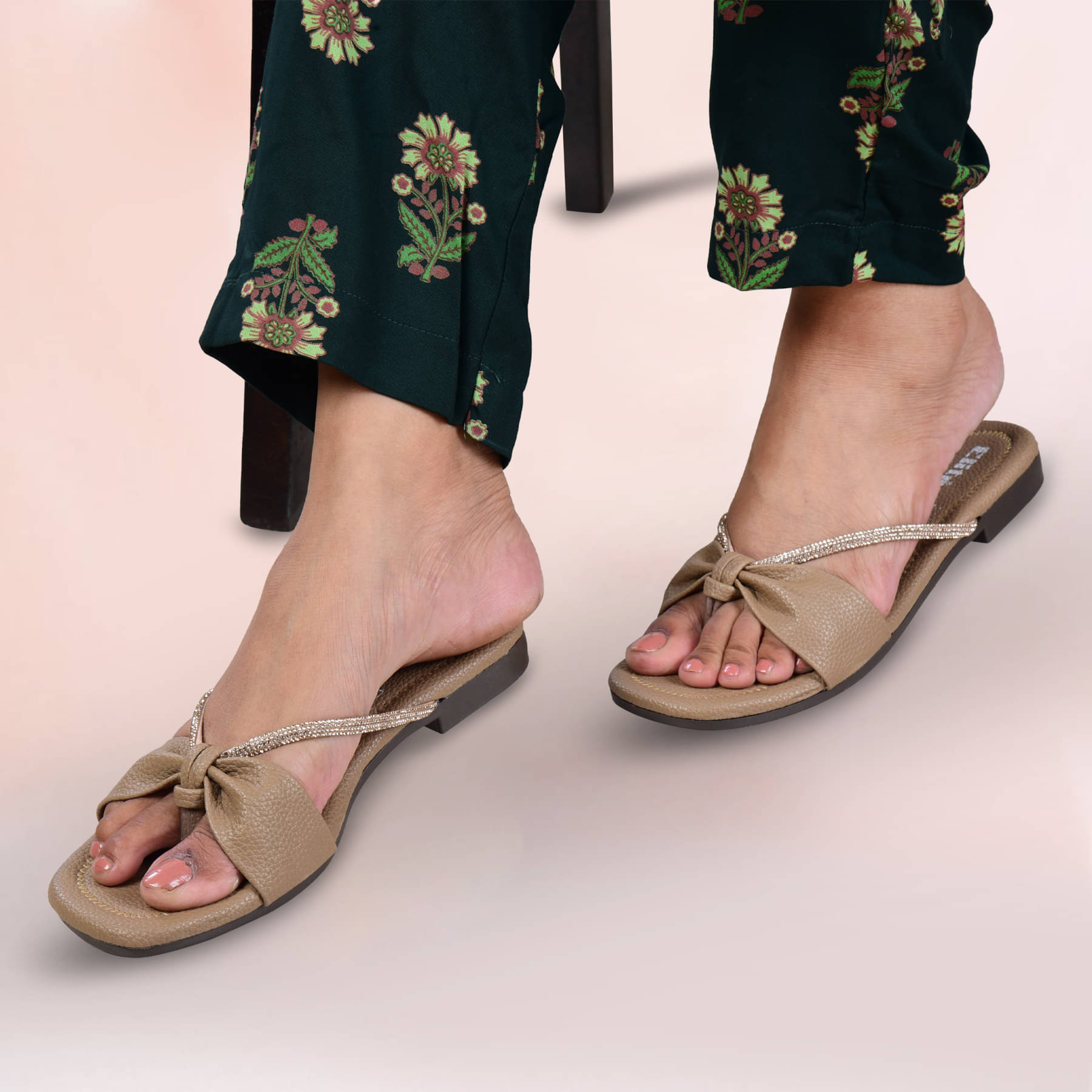     			Elite Beige Women's Flats