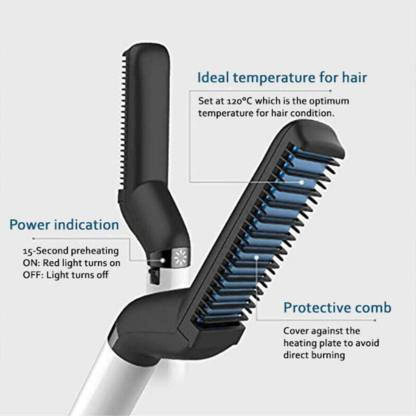     			FITAZA Men Quick Beard Multicolor Hair Straightener