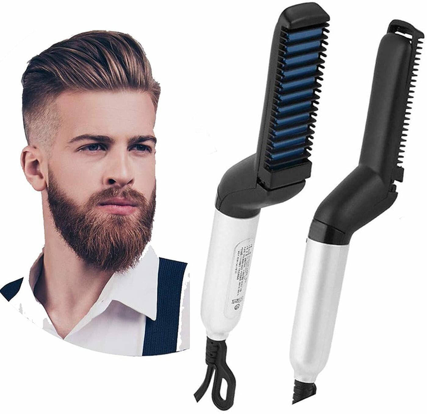     			FIVANIO Men Quick Beard Multicolor Hair Straightener