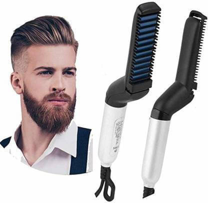    			FIVANIO Men's Hair and Beard Multicolor Hair Straightener